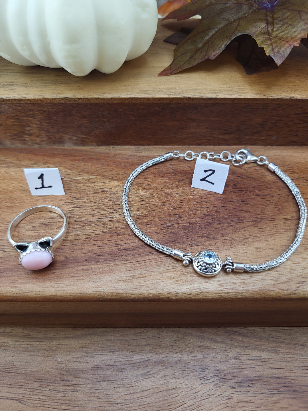 RESERVED FOR:  Cindy Rey -10/30/2024 - 2 Sterling Silver Items