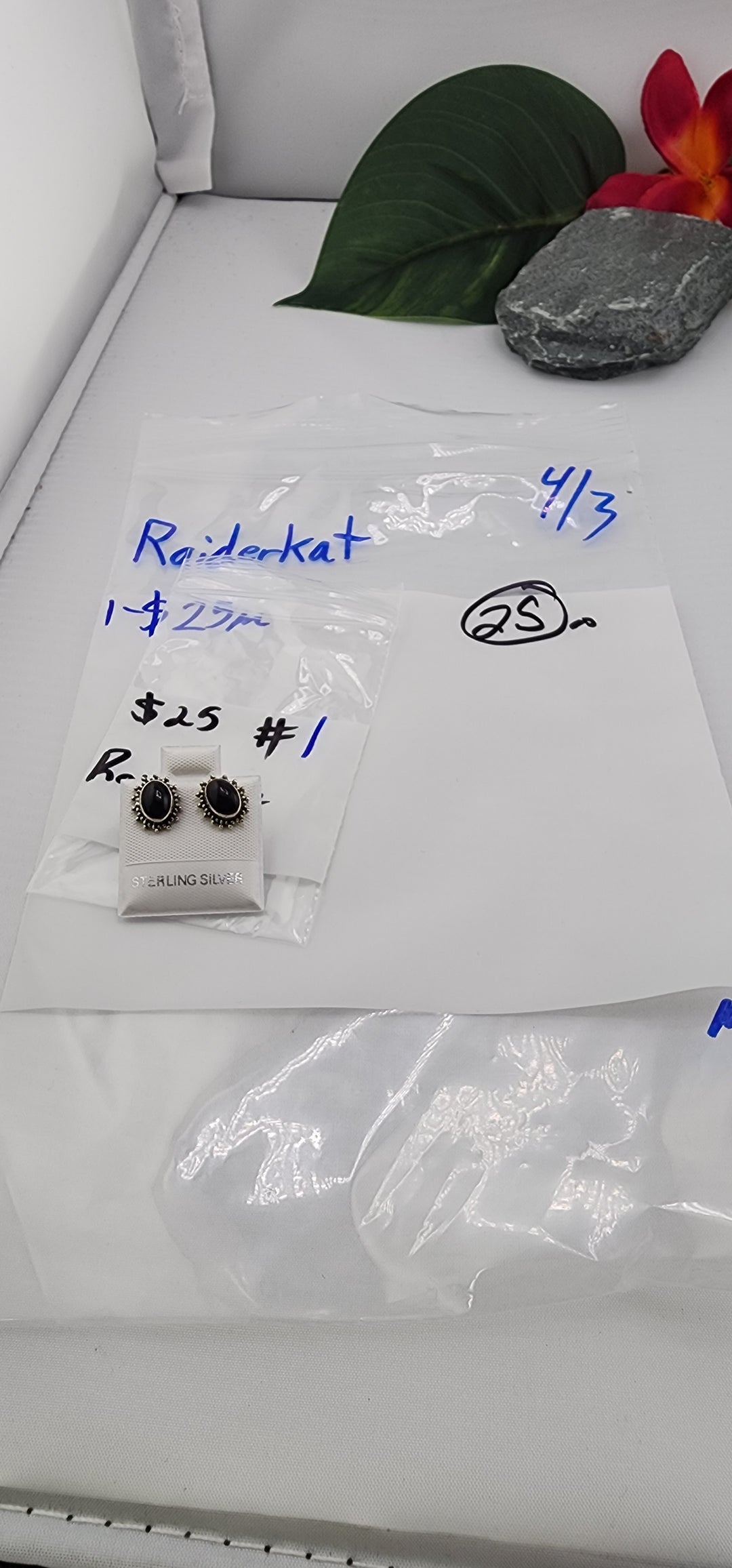 RESERVED FOR: Raiderkat - 4/3/2025 Tiktok Live Show -1 Sterling Silver Items