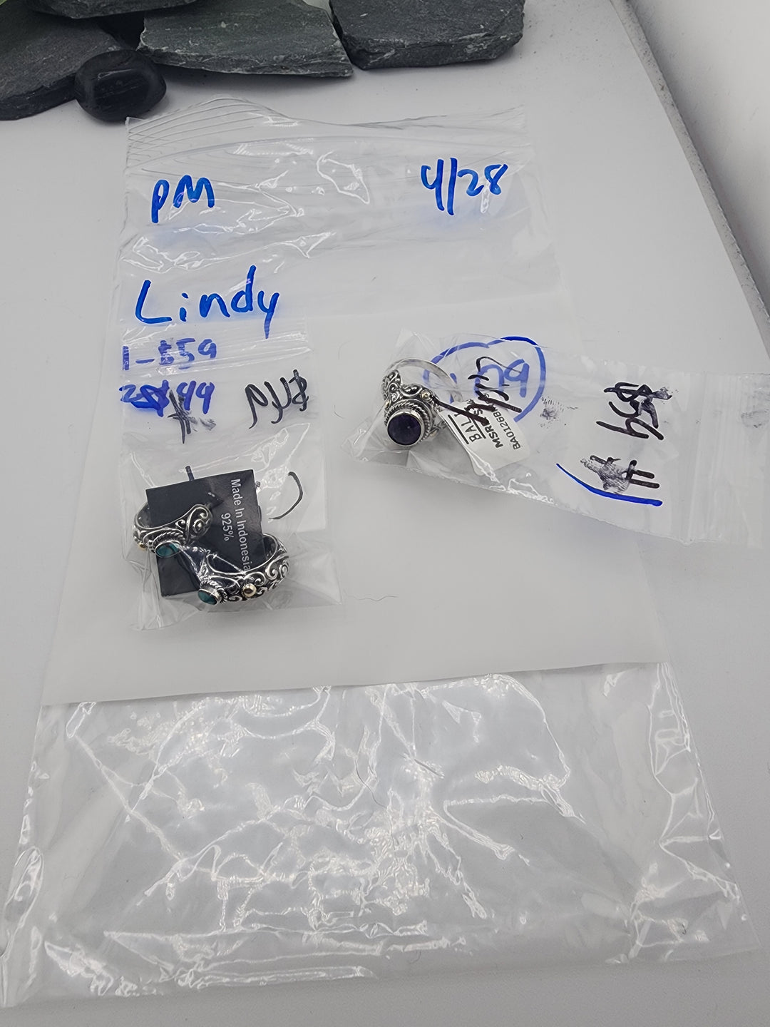 Lindy - 4/28/26 PM - 2 925 Sterling Silver Items