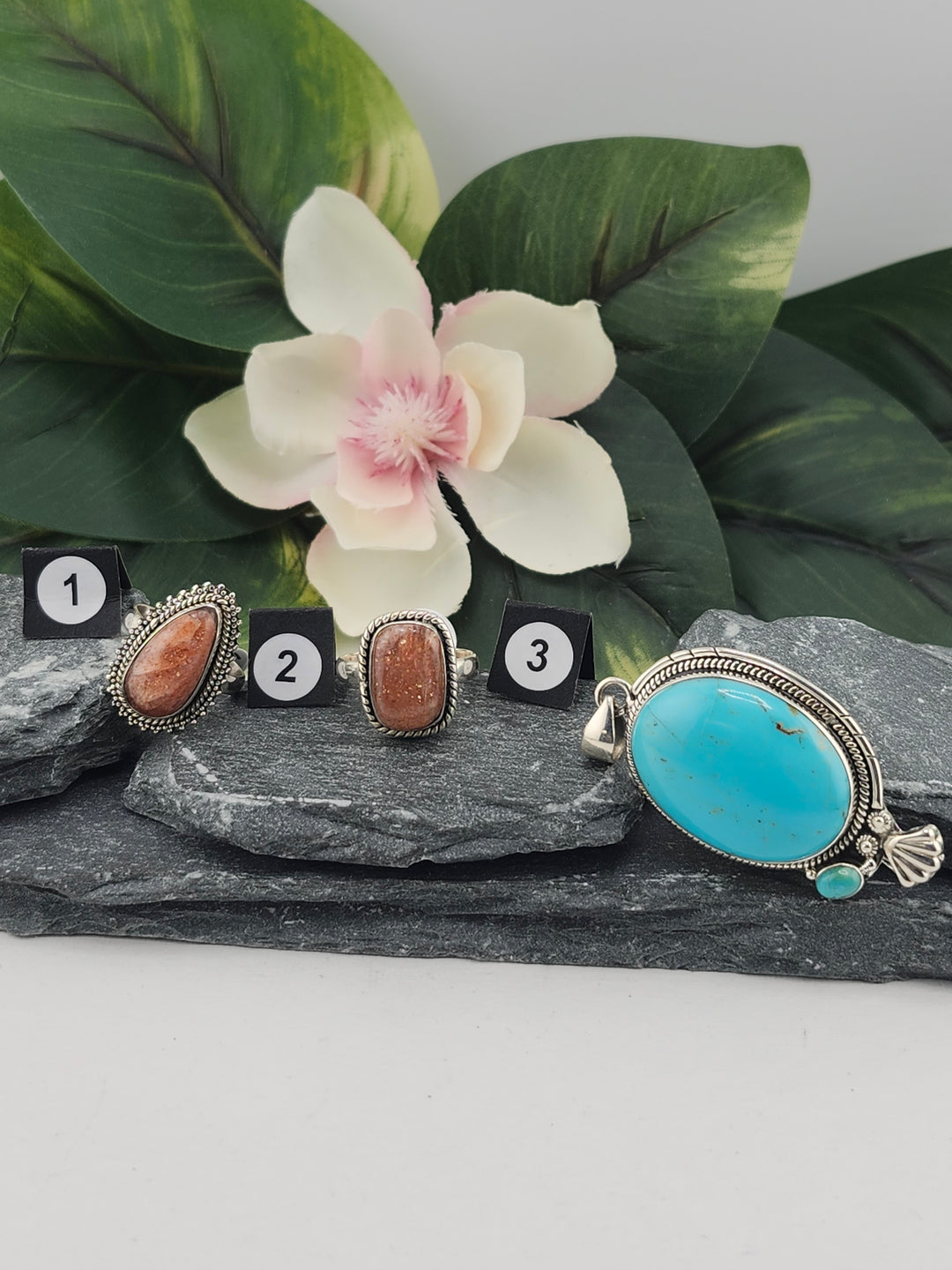 RESERVED FOR: Kathia Rivas -12/23/2024 - 3 Sterling Silver Items