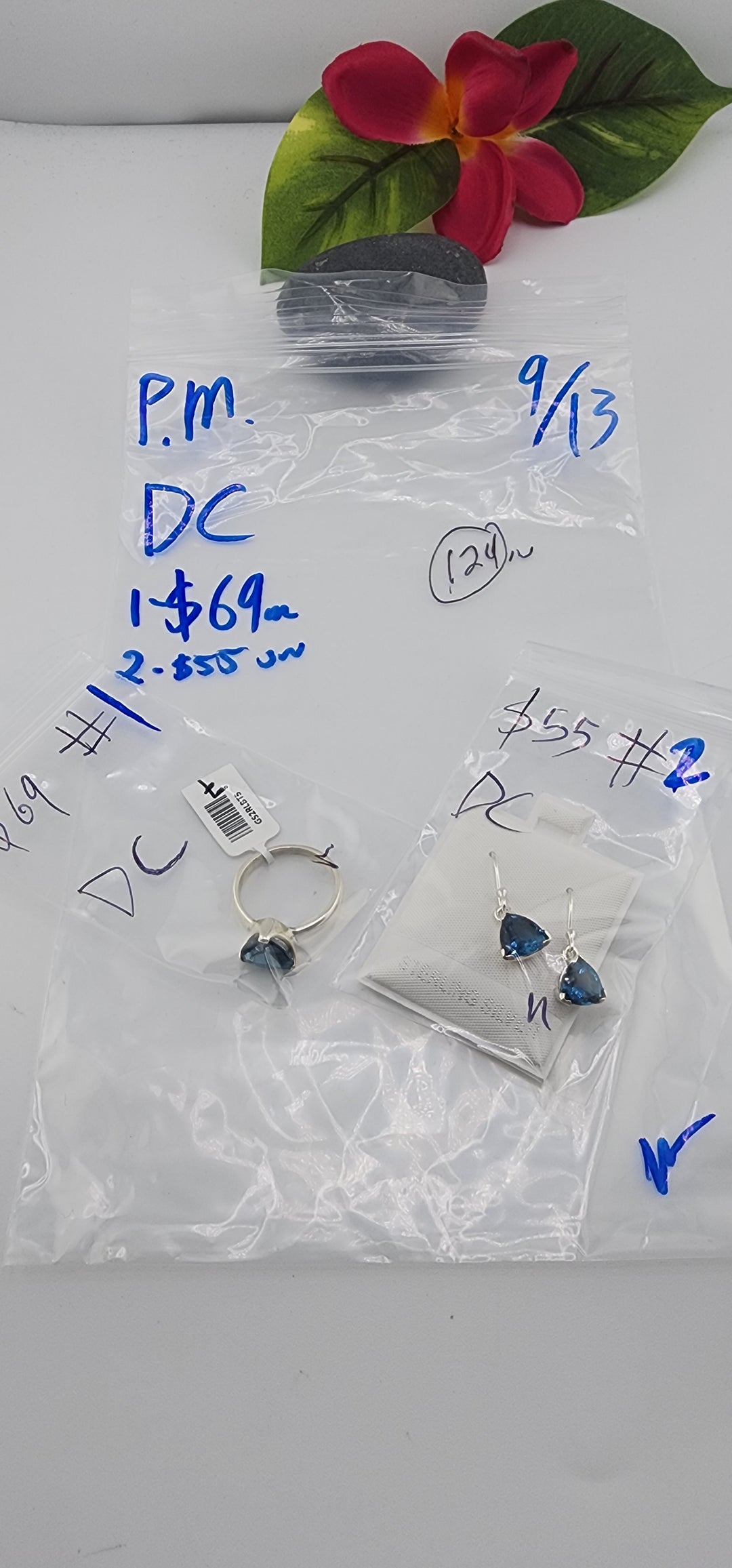 PM SHOW 48HR - RESERVED FOR: DC - 9/13/2025 FL tiktok Live Show - 2 Sterling Silver Items