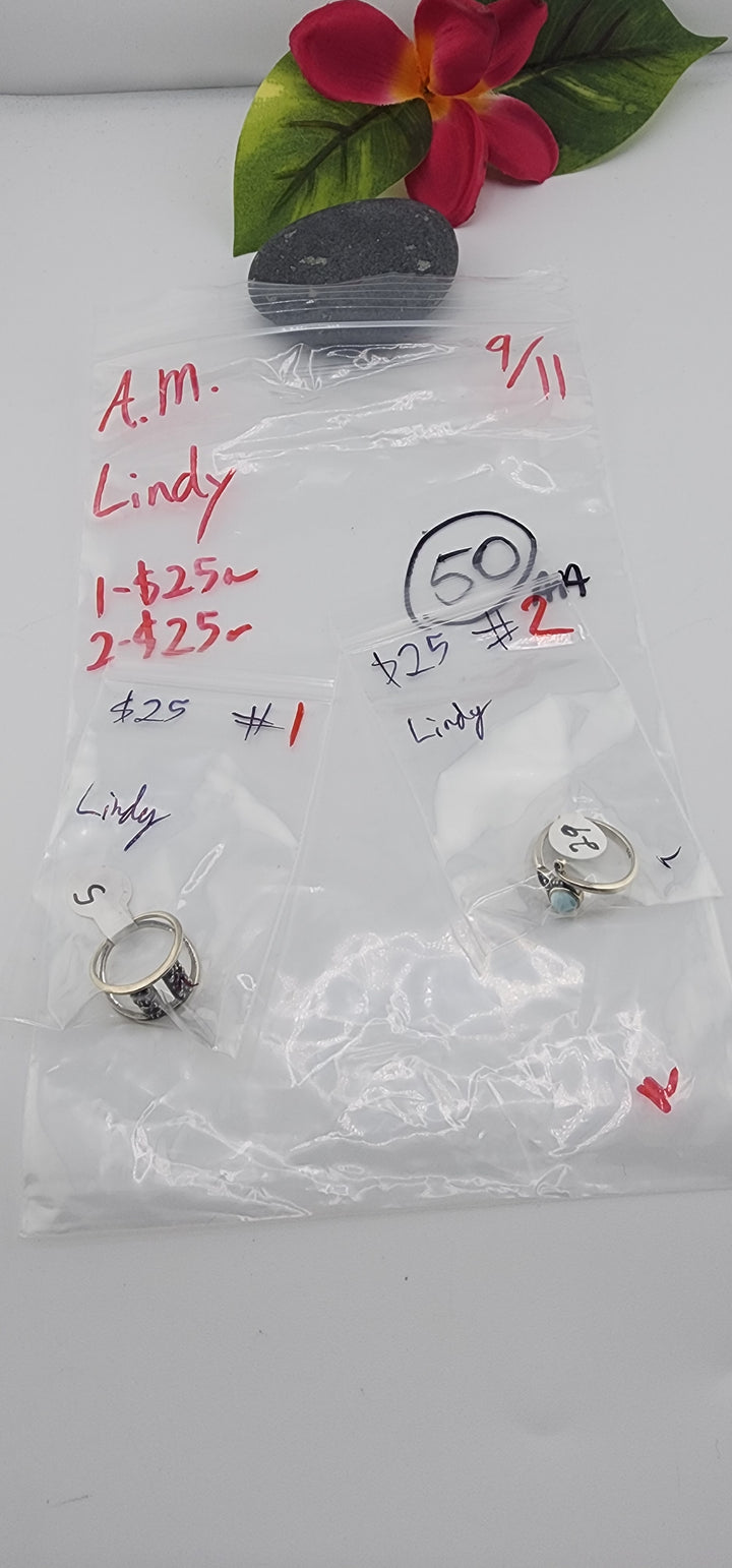 AM SHOW 48HR - RESERVED FOR: Lindy - 9/11/2025 FL tiktok Live Show - 2 Sterling Silver Items