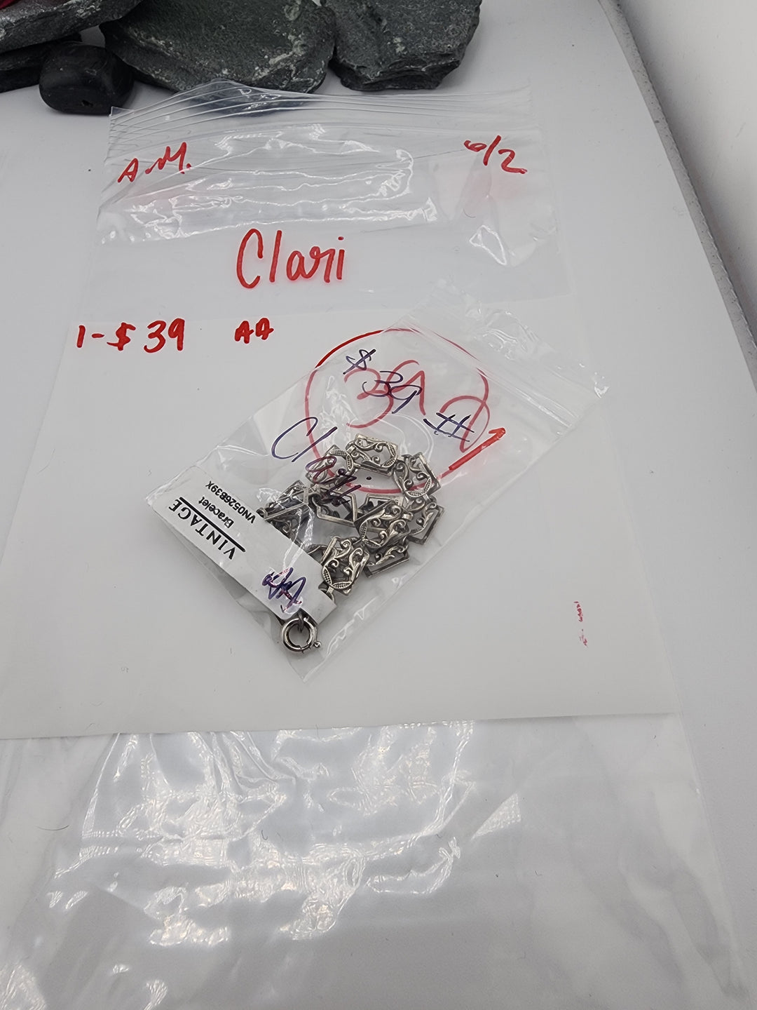 Clari  - 6/2/26 AM - 1 925 Sterling Silver
