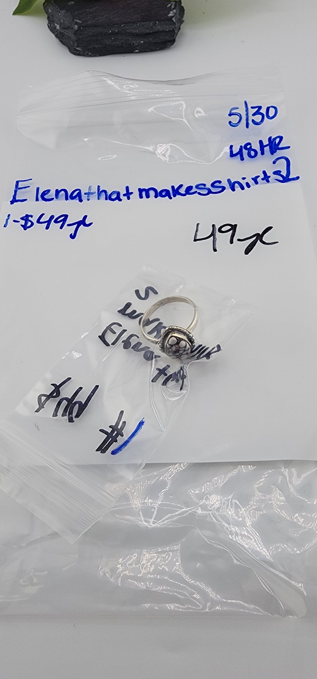 RESERVED FOR: Elenathatmakesshirts2 - 5/30/2025 tiktok Live Show - 1 Sterling Silver Items