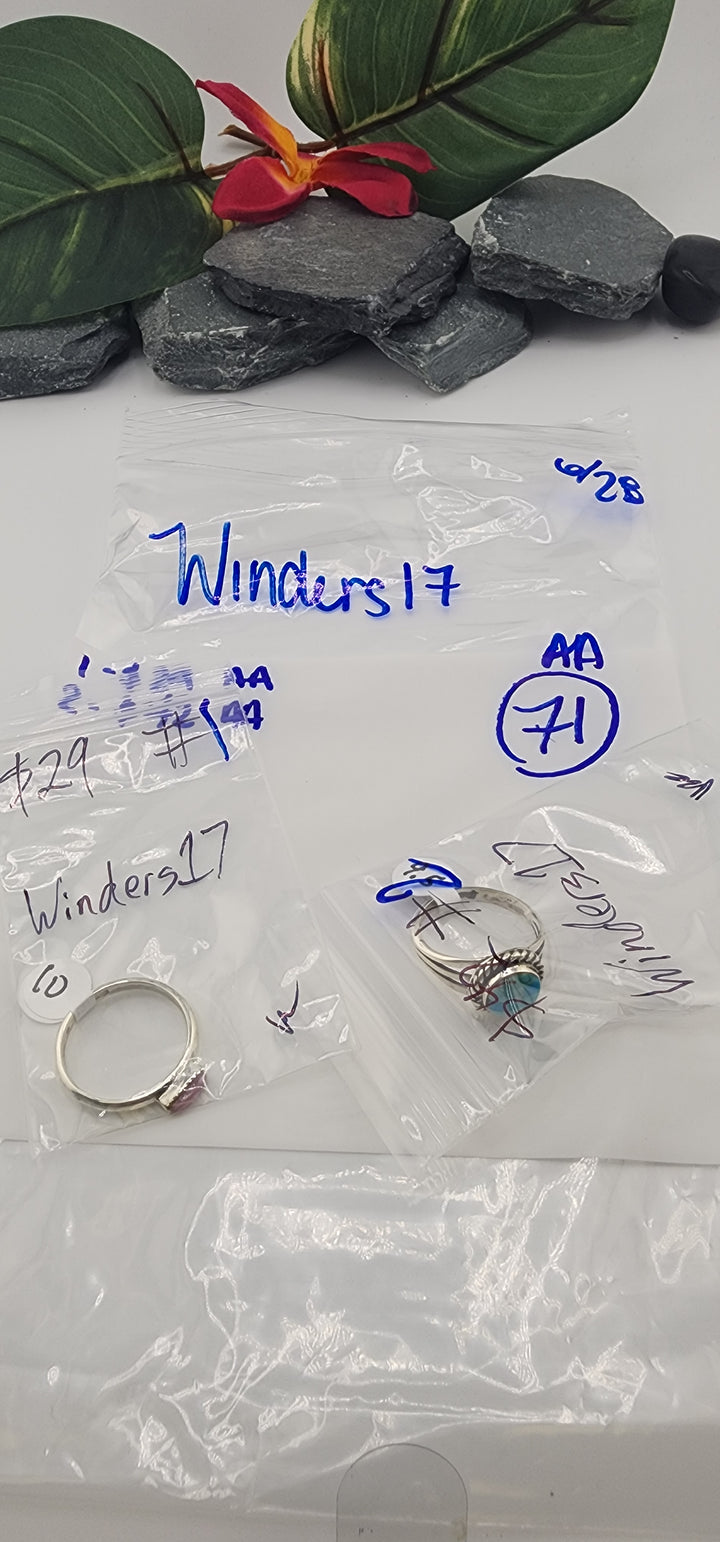 48HR - RESERVED FOR: Winders17 - 6/28/2025 FL tiktok Live Show -2  Sterling Silver Items