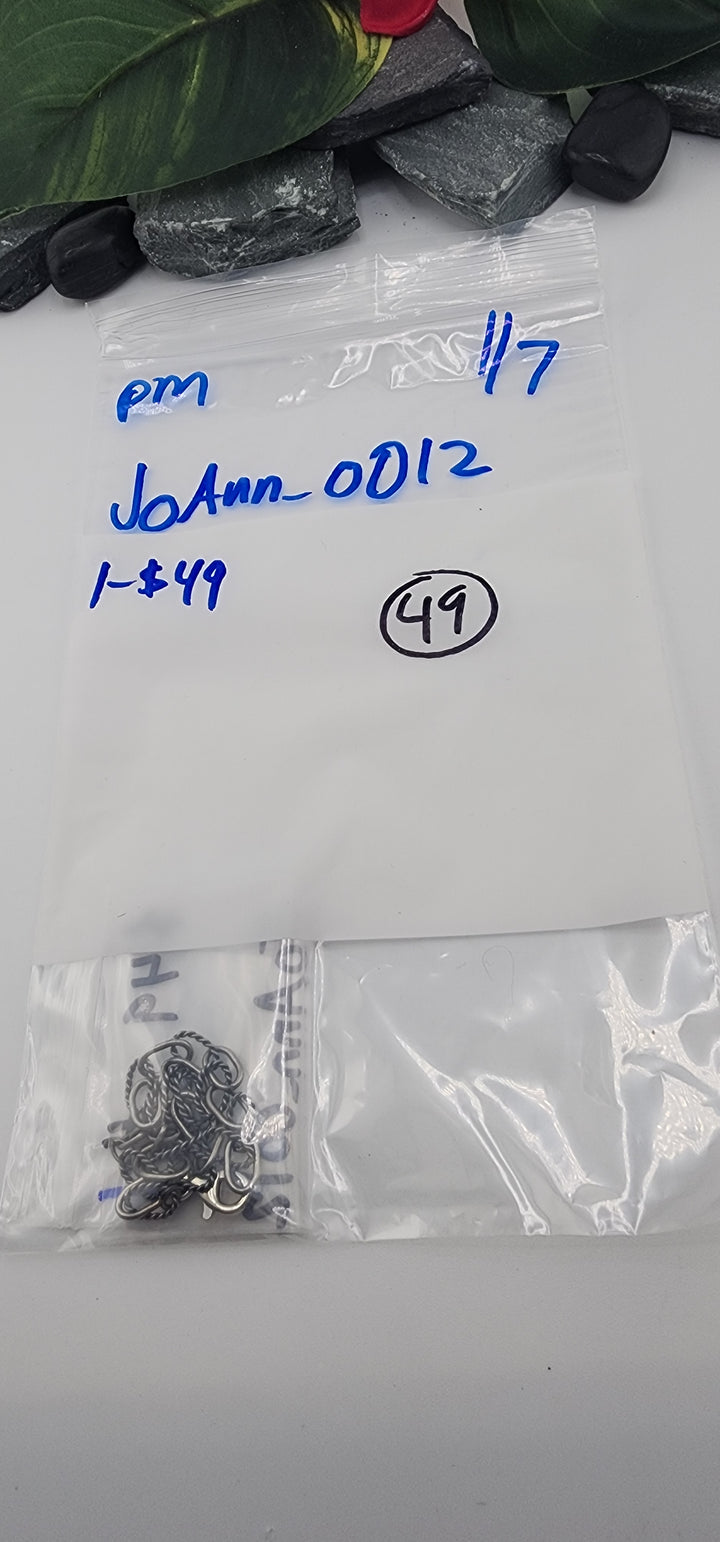 PM SHOW 48HR - RESERVED FOR: JoAnn_0012 - 1/7/2026 tiktok Live Show - 1 Sterling Silver Items