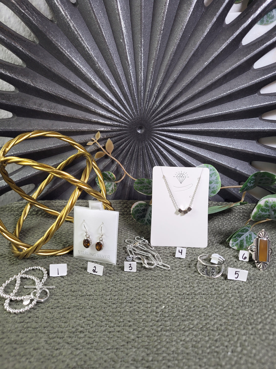 RESERVED FOR: Shawnee 8/30/24 - 6 Sterling Silver