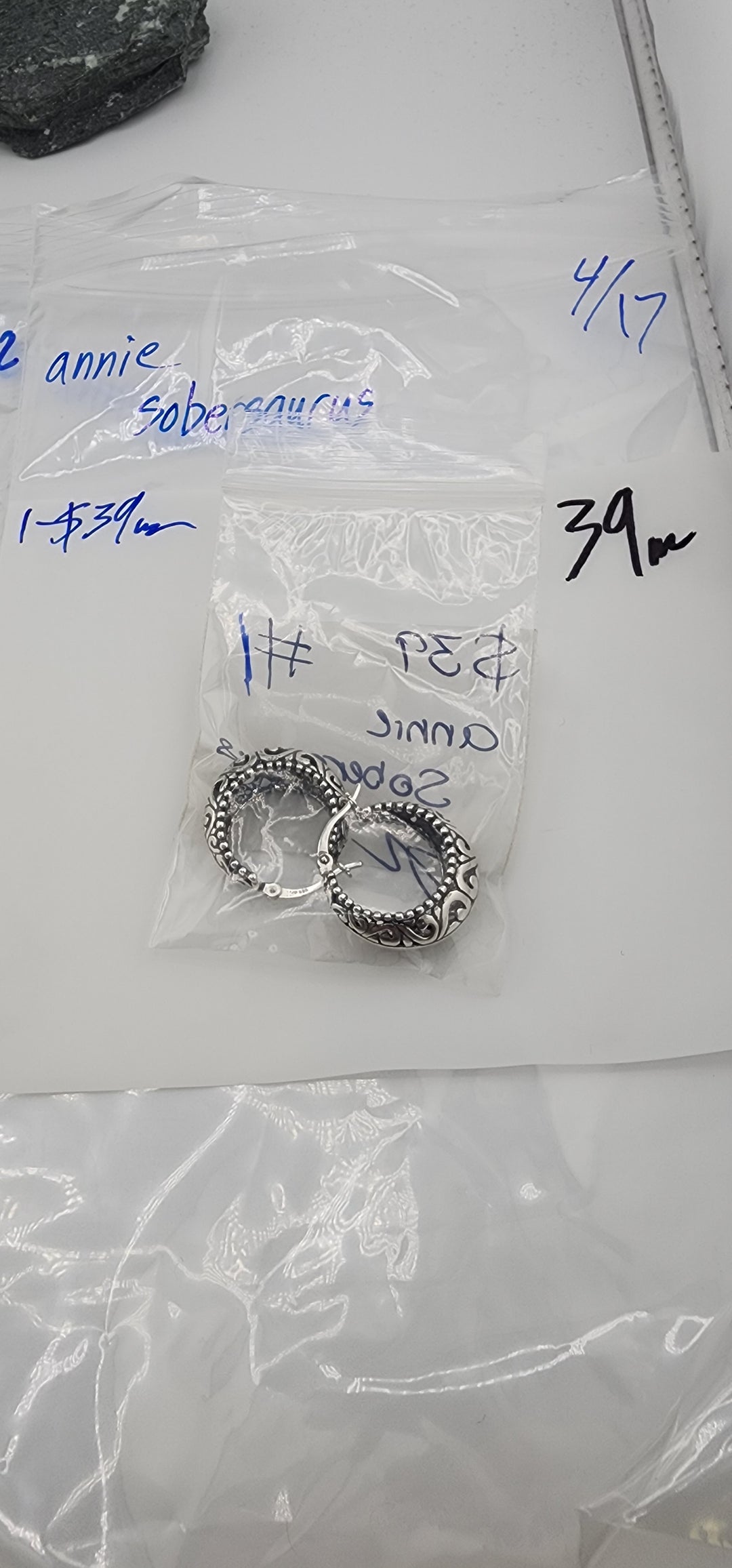 RESERVED FOR: annie sobersaurus - 4/17/2025 tiktok Live Show - 1 Sterling Silver Items