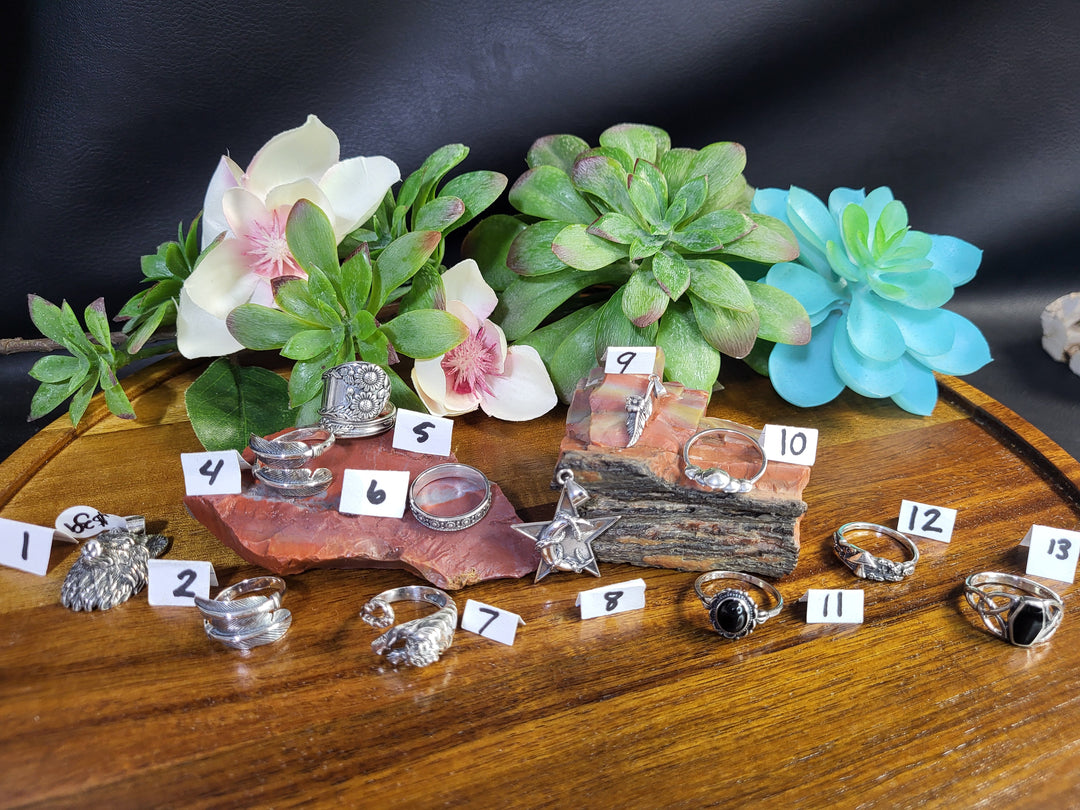 RESERVED FOR: Sammy_Yoshiko 7/13/24- 11 Sterling Silver Items