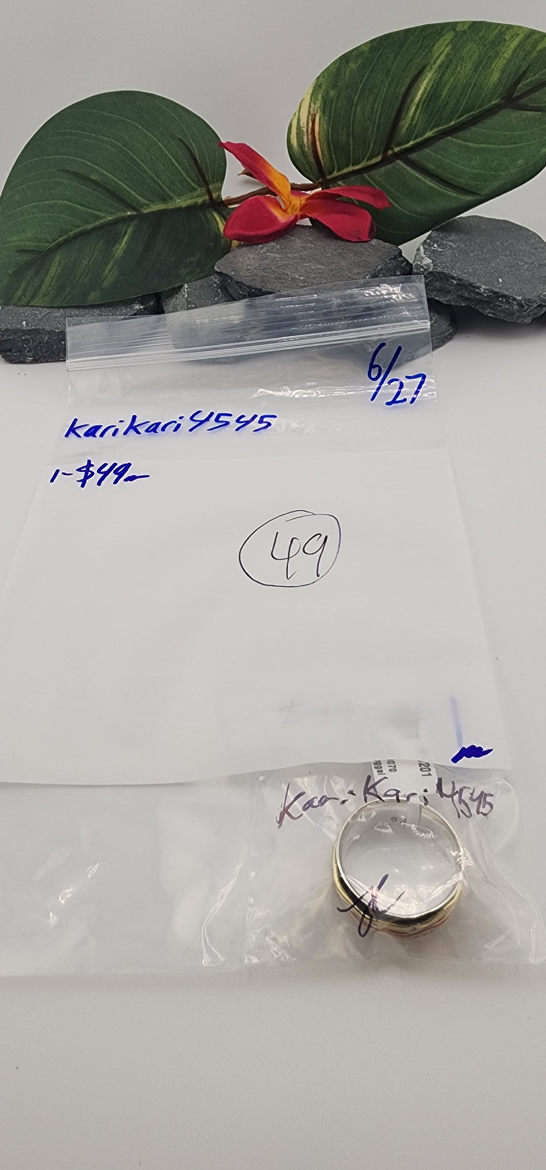 48HR - RESERVED FOR: karikari4545 - 6/27/2025 FL tiktok Live Show - 1 Sterling Silver Items