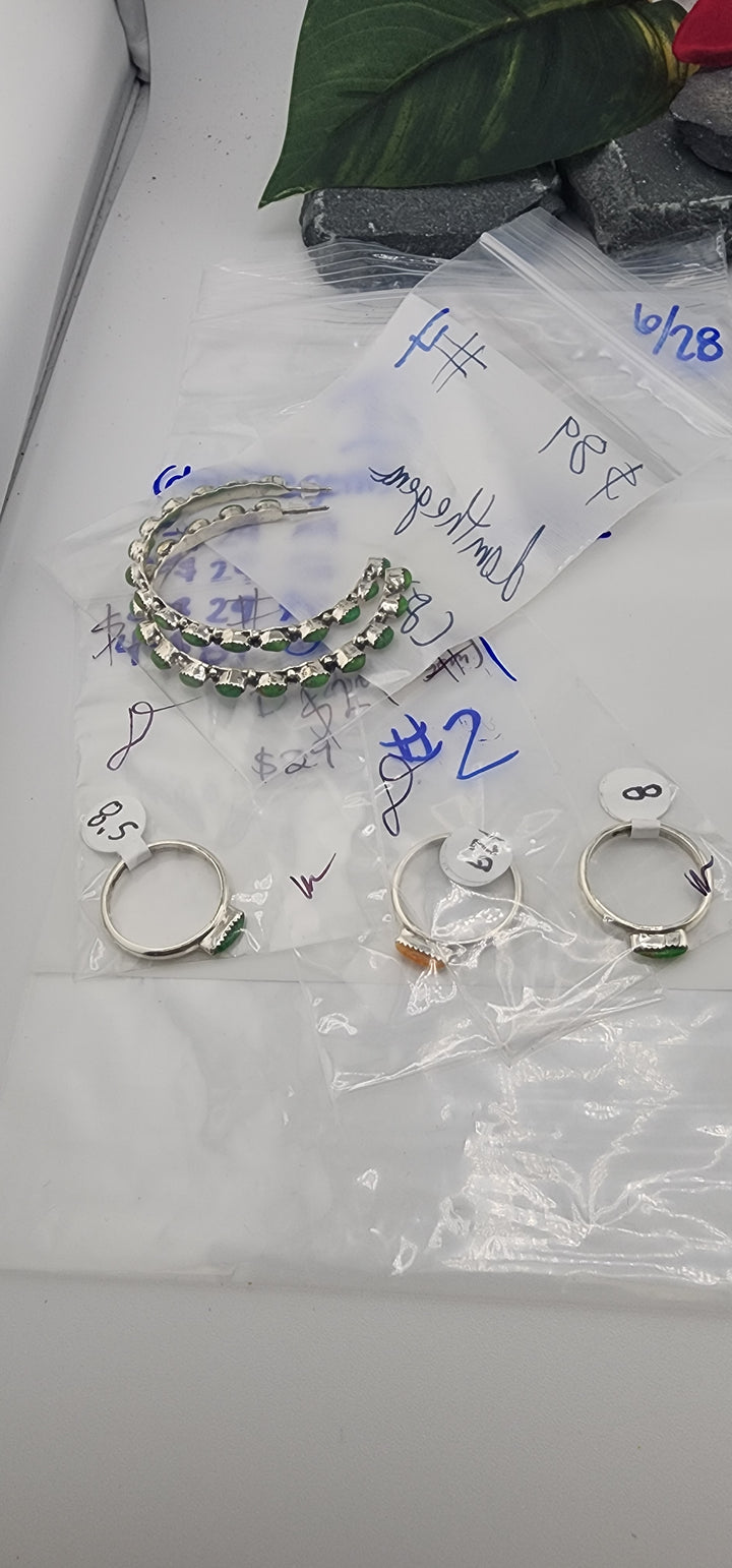 48HR - RESERVED FOR: D (domthegem) - 6/28/2025 FL tiktok Live Show - 4 Sterling Silver Items