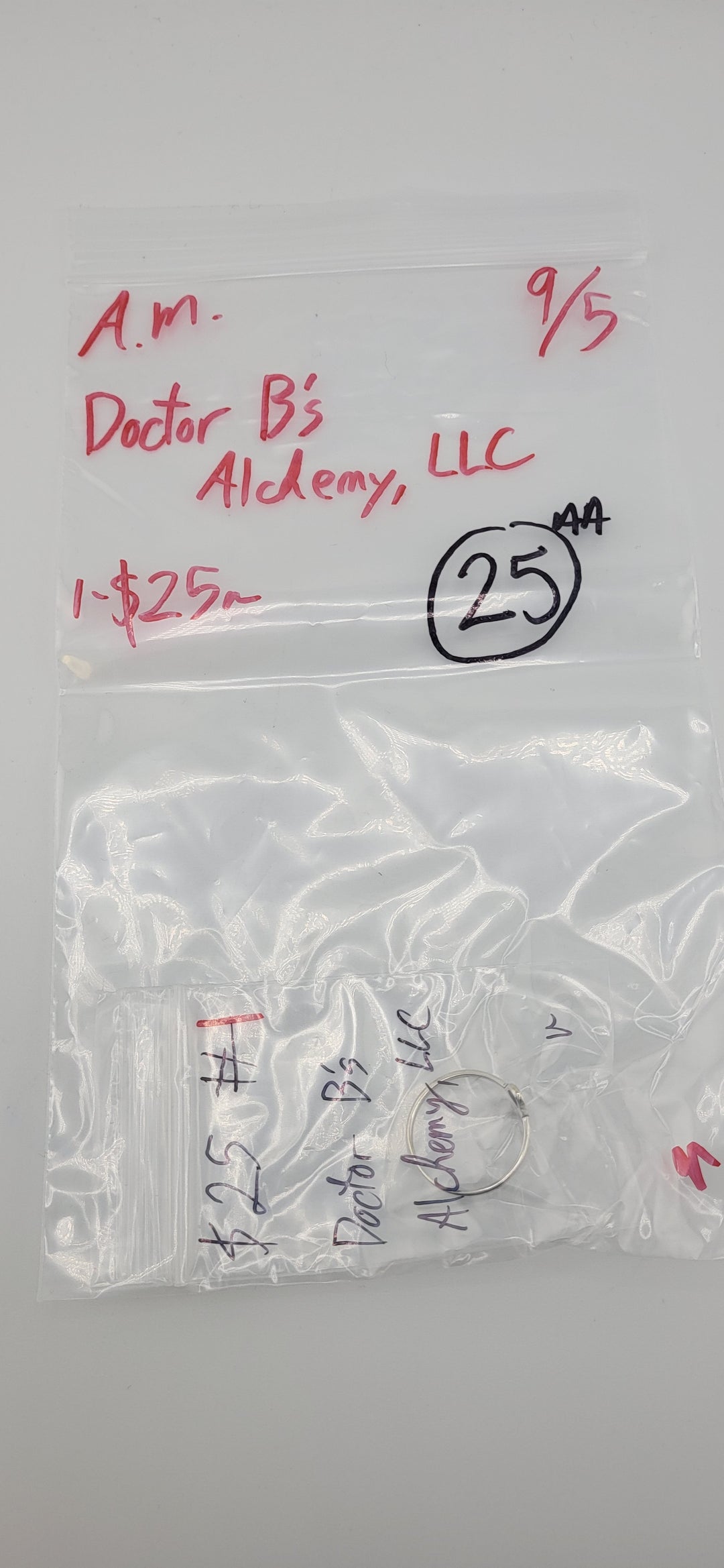 AM SHOW 48HR - RESERVED FOR: Doctor B’s Alchemy - 9/5/2025 FL tiktok Live Show - 1 Sterling Silver Items