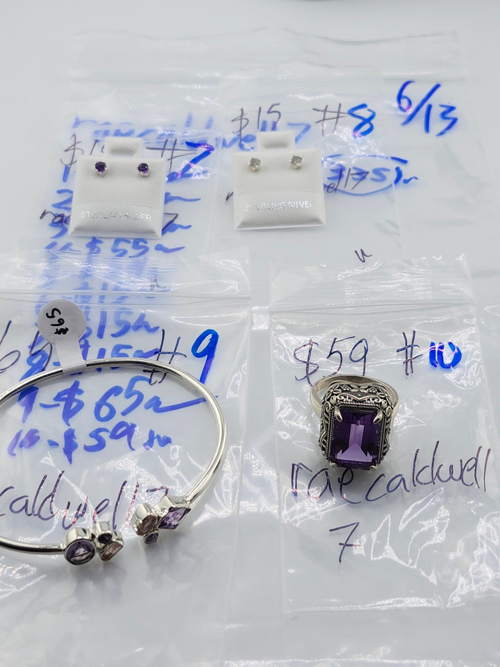 48HR - RESERVED FOR: raecaldwell7 - 6/13/2025 FL tiktok Live Show -10  Sterling Silver Items