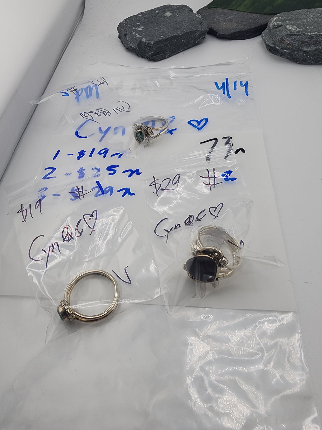 Cyn☮️&💖 - 4/14/26 PM - 3 925 Sterling Silver Items