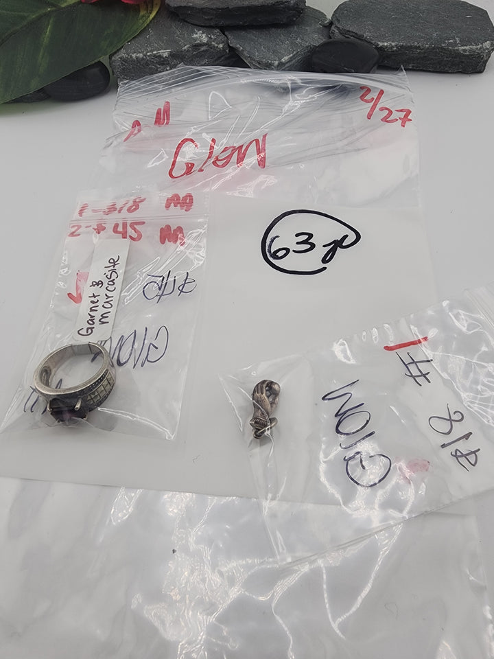 GLOW - 2/27/26 - 2 925 Sterling Silver Items