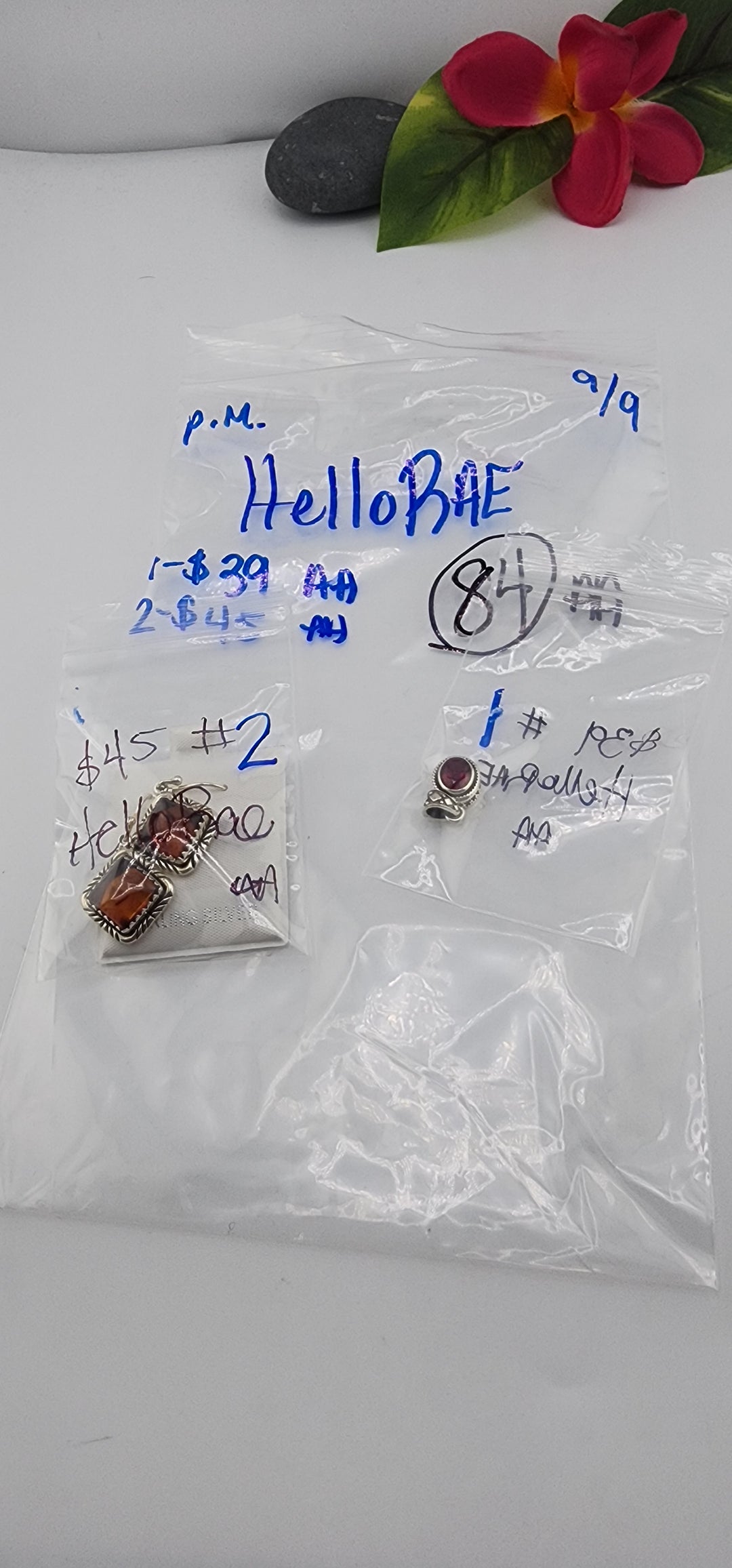 PM SHOW 48HR - RESERVED FOR: HelloRAE- 9/9/2025 FL tiktok Live Show - 2 Sterling Silver Items