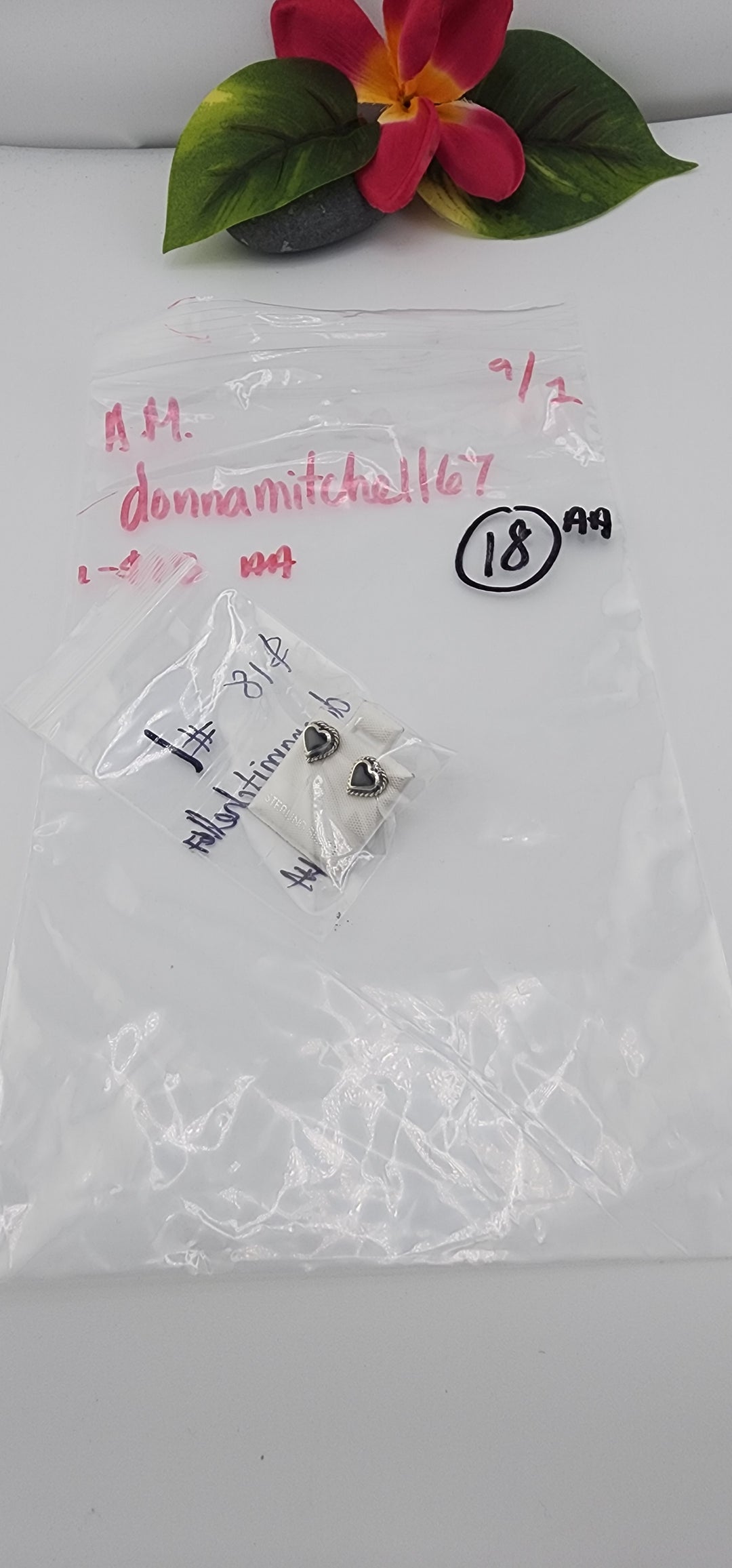 AM SHOW 48HR - RESERVED FOR: donnamitchell67  - 9/1/2025 FL tiktok Live Show - 1 Sterling Silver Items