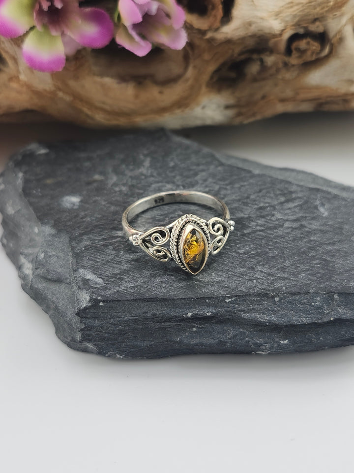 Baltic Amber  Ring