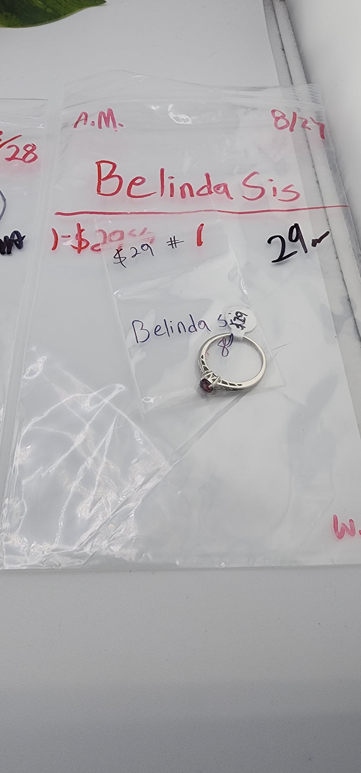 AM SHOW 48HR - RESERVED FOR: Belinda Sis - 8/27/2025 FL tiktok Live Show - 1 Sterling Silver Items