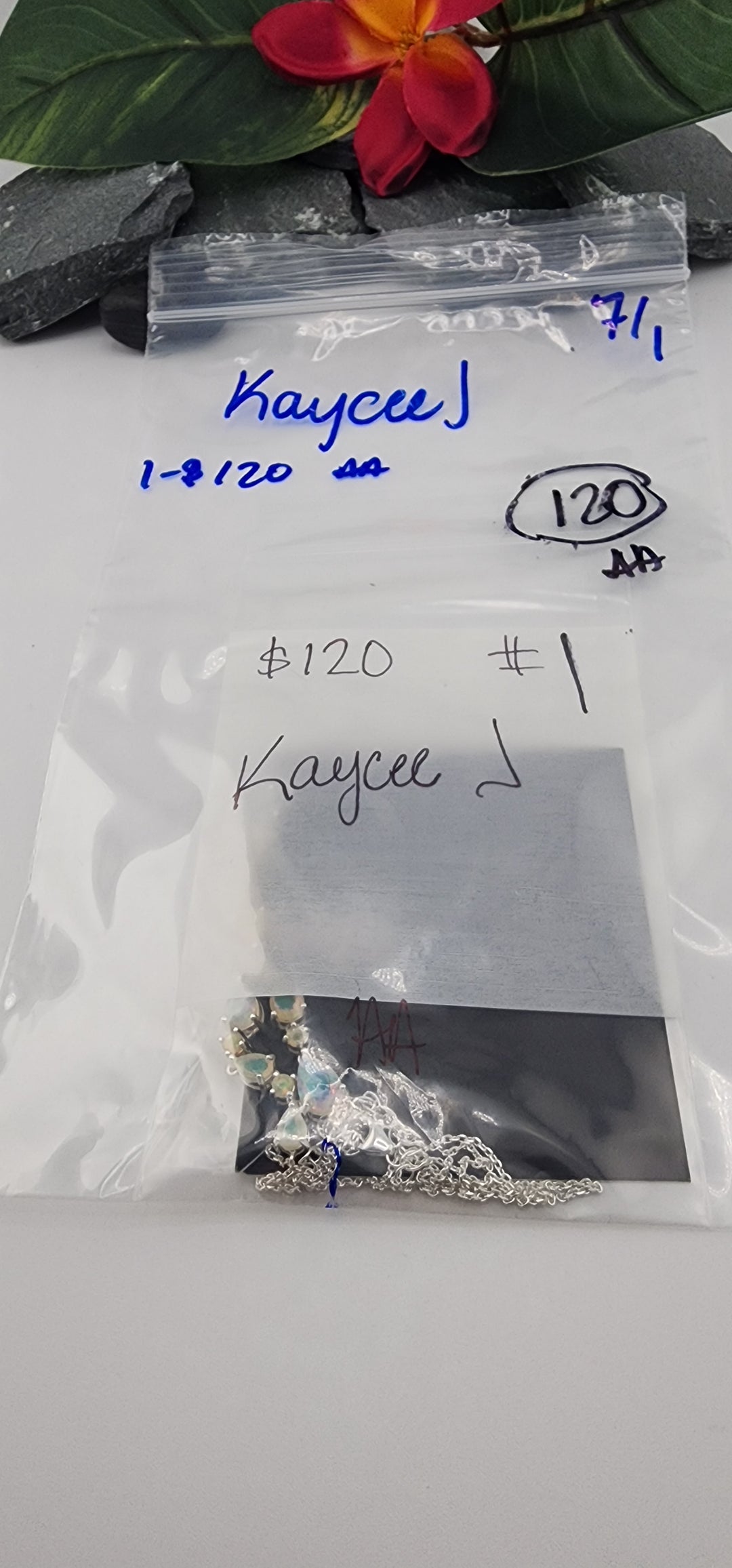 RESERVED FOR: KayceeJ - 7/1/2025 tiktok Reservation Live Show - 1 Sterling Silver Items