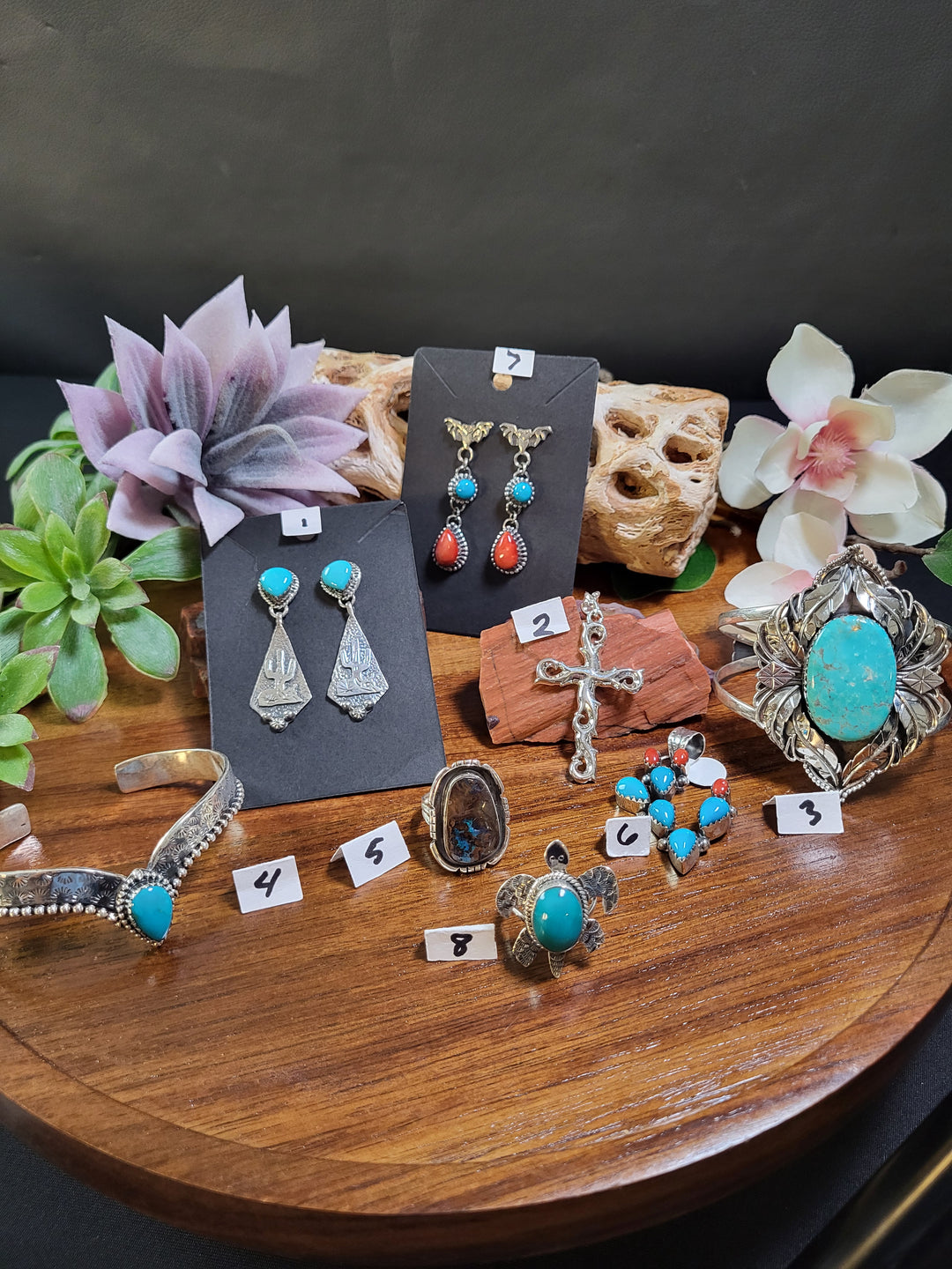 RESERVED FOR: Lulu 7/28/24- 6 Sterling Silver Items