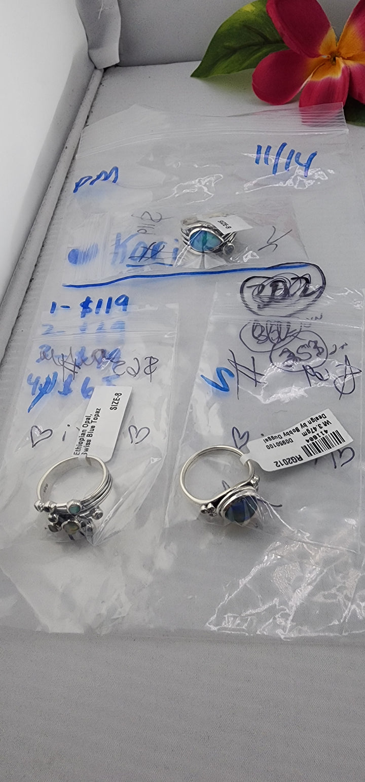 PM SHOW 48HR - RESERVED FOR: 🩵Kori🩵 - 11/14/2025 tiktok Live Show - 3 Sterling Silver Items