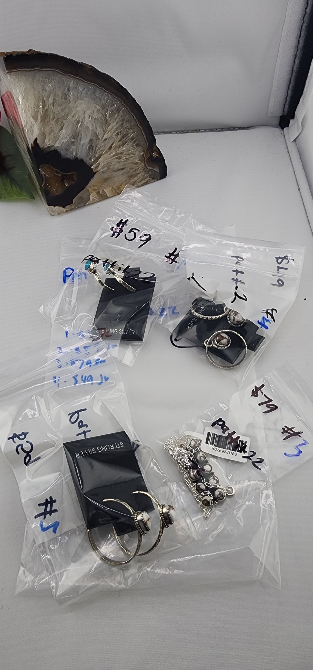 PM SHOW 48HR - RESERVED FOR: pattit22 - 12/5/2025 tiktok Live Show - 4 Sterling Silver Items