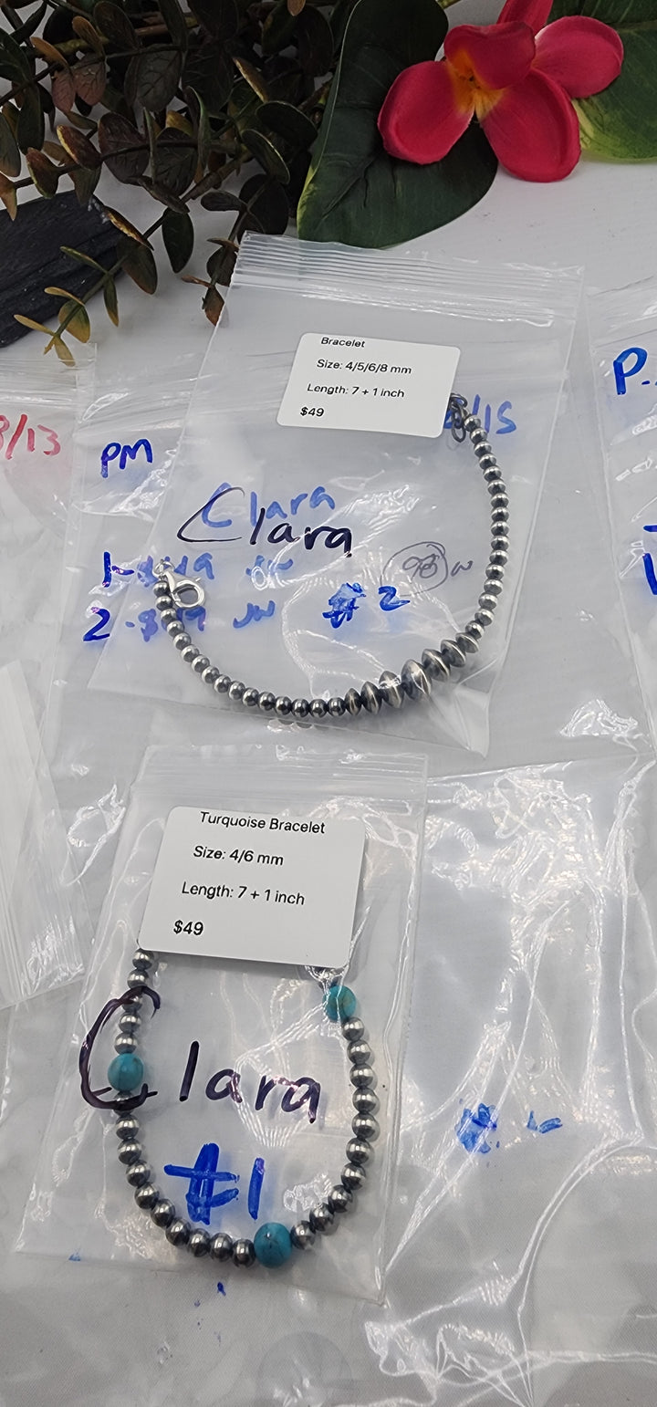 PM SHOW 48HR - RESERVED FOR:  Clara- 8/15/2025 FL tiktok Live Show - 2 Sterling Silver Items