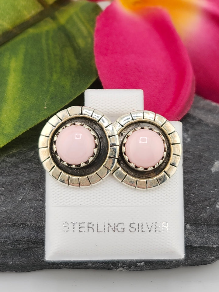 Queen Conch Stud 925 Sterling Silver Earrings