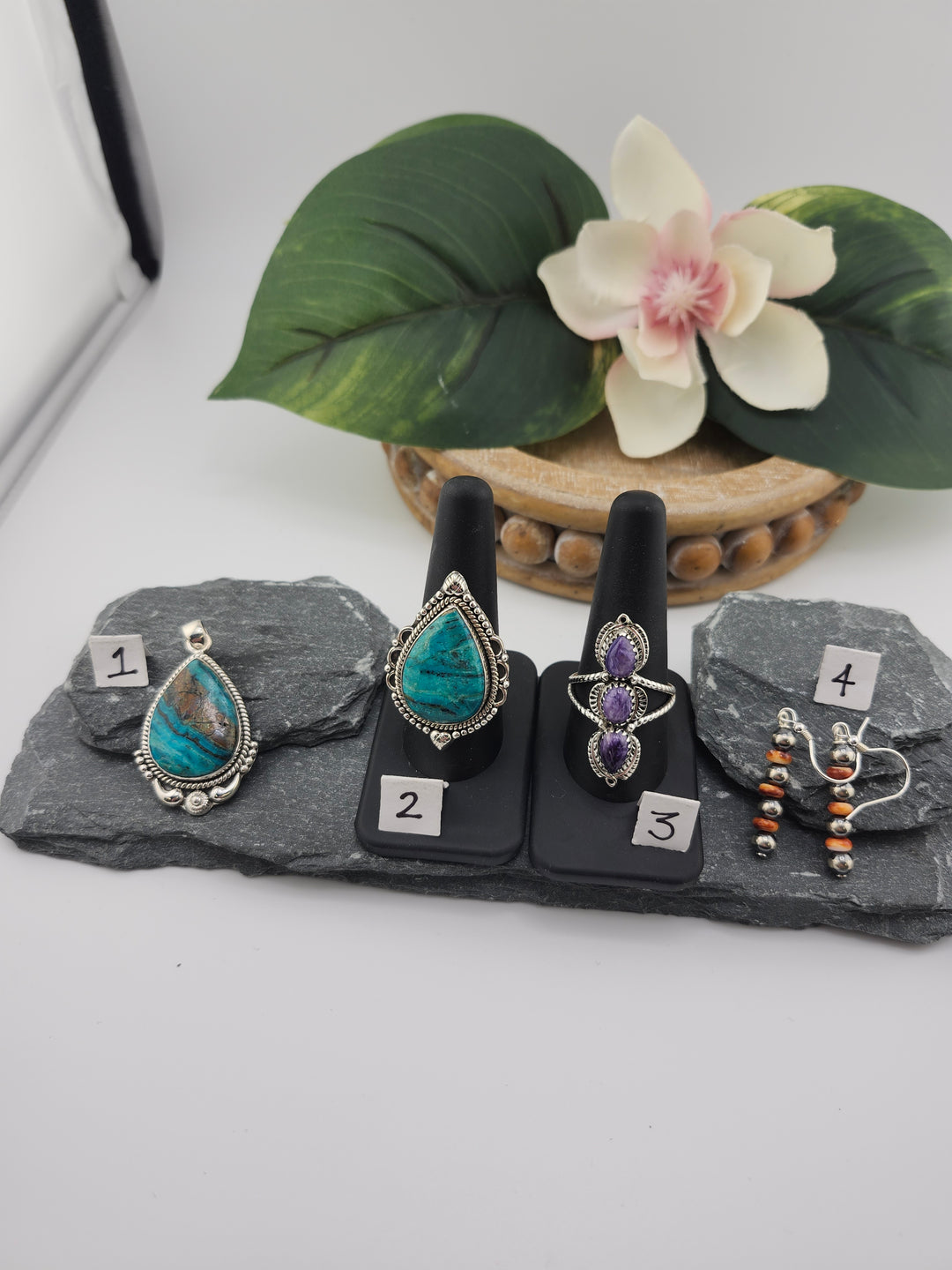 RESERVED FOR:   Bonnie Crockett Scha -12/04/2024 - 4 Sterling Silver Items