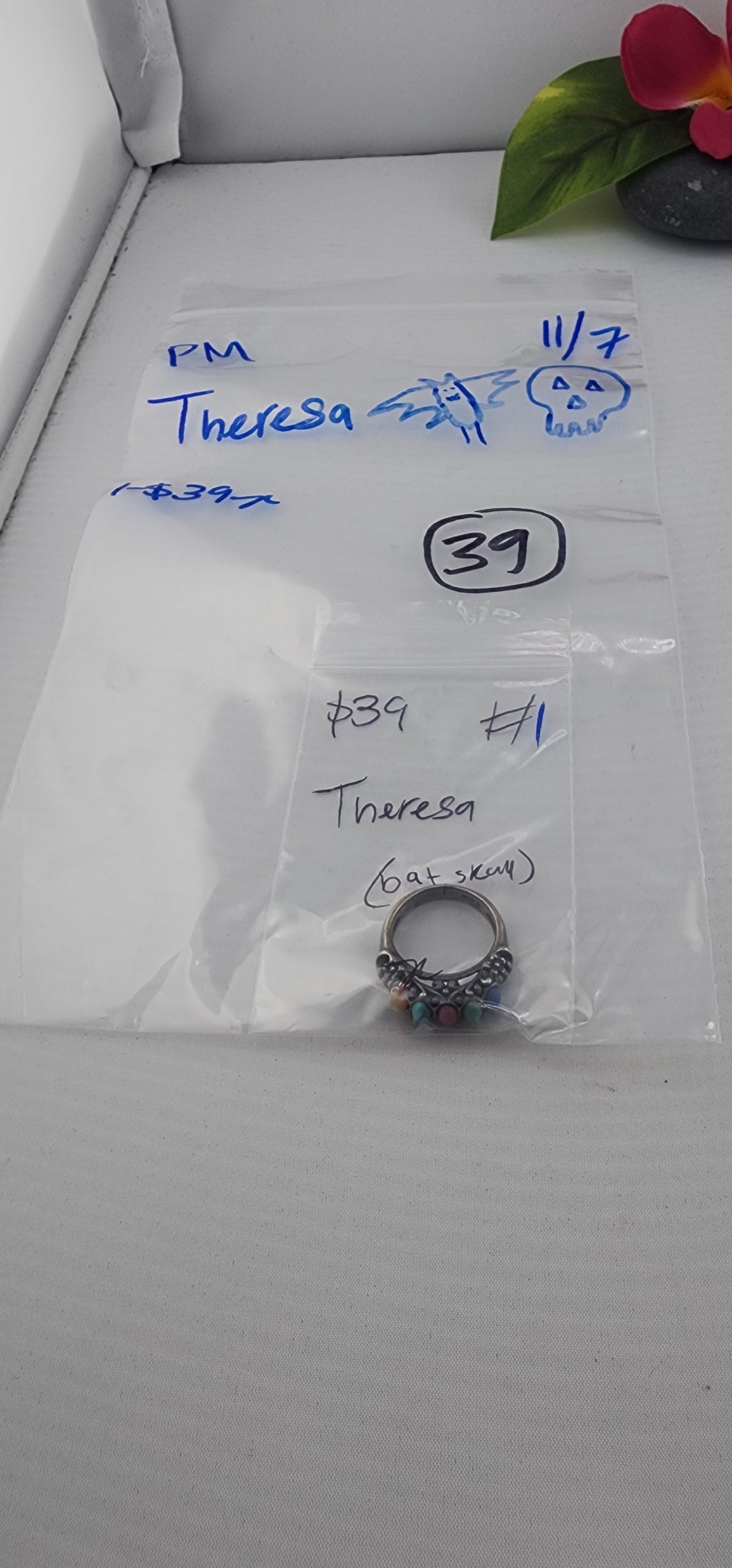 PM SHOW 48HR - RESERVED FOR: Theresa 🦇💀- 11/7/2025 tiktok Live Show - 1 Sterling Silver Items