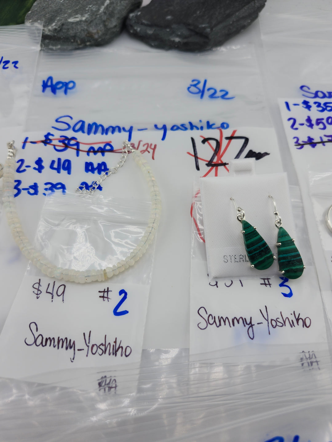 RESERVED FOR: sammy_yoshiko - 3/22/2025 The Collective Boutique App Live Show - 3 Sterling Silver Items