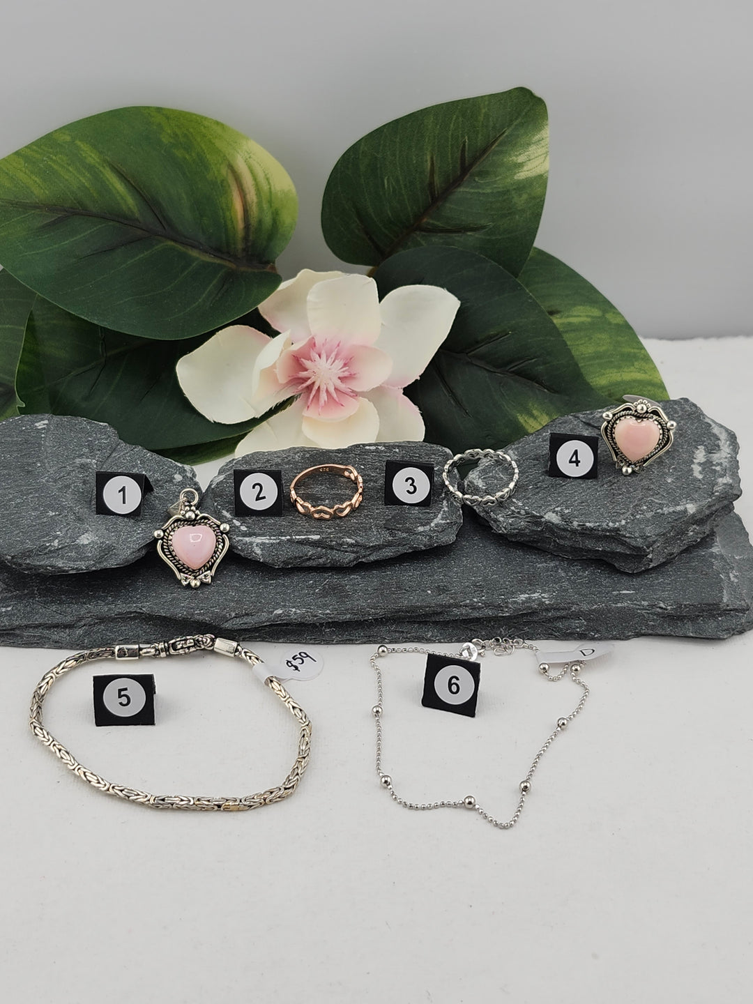 RESERVED FOR: Yesenia - 1/24/2025 Show - 6 Sterling Silver Items