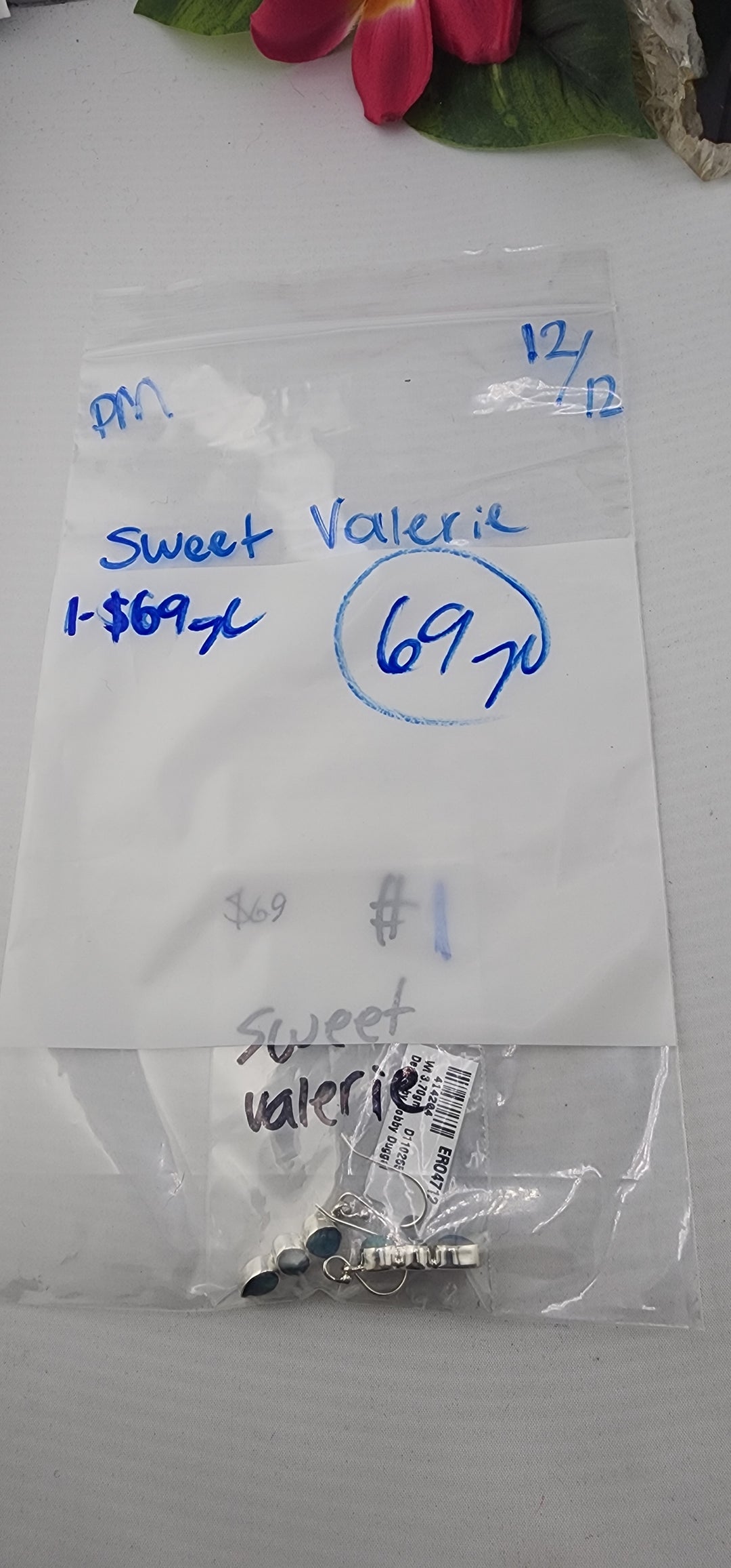 PM SHOW 48HR - RESERVED FOR: Sweet Valerie - 12/13/2025 tiktok Live Show - 1 Sterling Silver Items