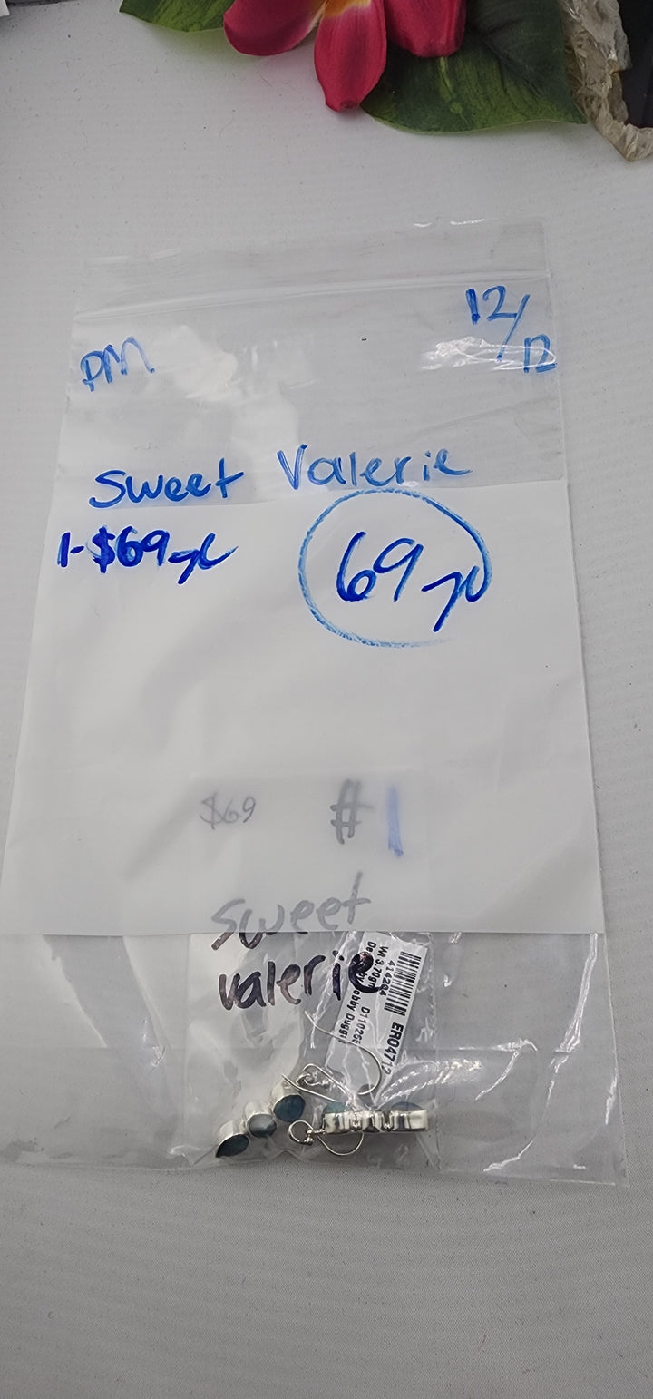 PM SHOW 48HR - RESERVED FOR: Sweet Valerie - 12/13/2025 tiktok Live Show - 1 Sterling Silver Items