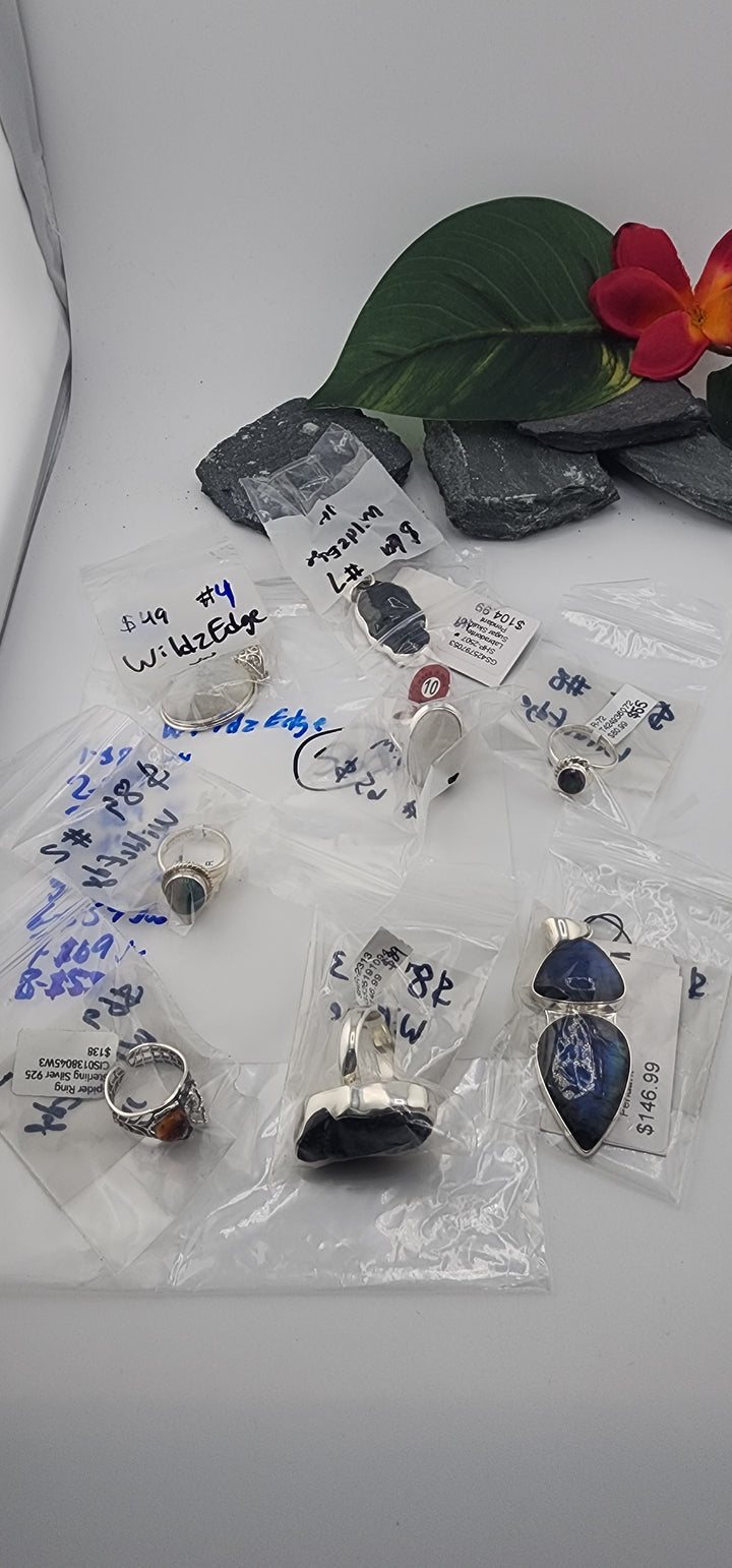 WildzEdge- 8 925 Sterling Silver Items