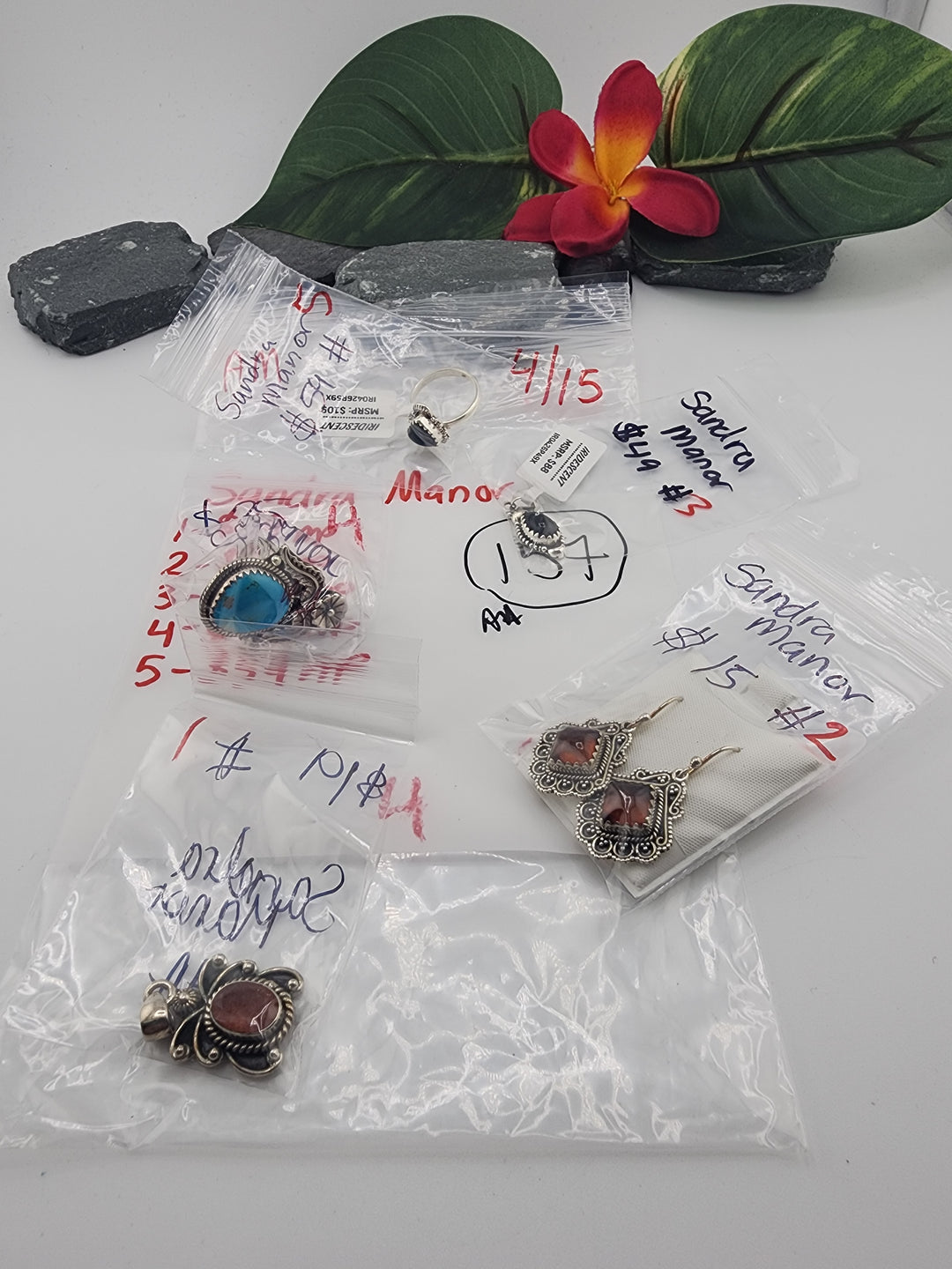 Sandra Manor - 4/15/26 - 5 925 Sterling Silver Items