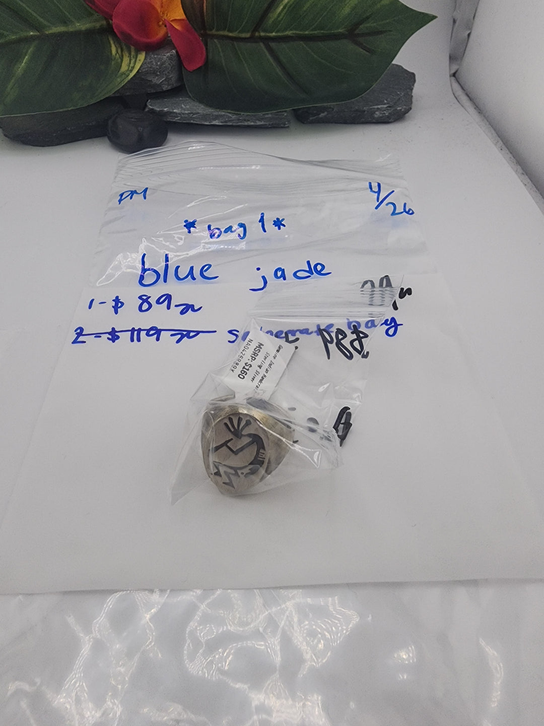 blue jade *BAG 1* - 4/26/26 PM - 1 925 Sterling Silver Items