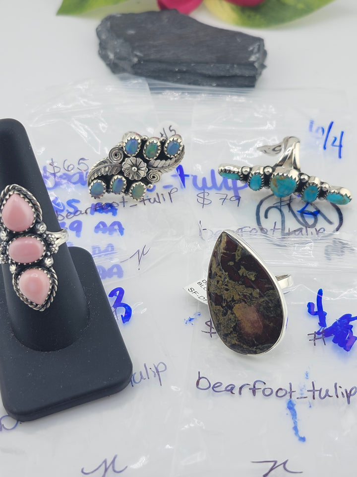 RESERVED FOR: bearfoot_tulip - 6/4/2025 tiktok Live Show - 4 Sterling Silver Items