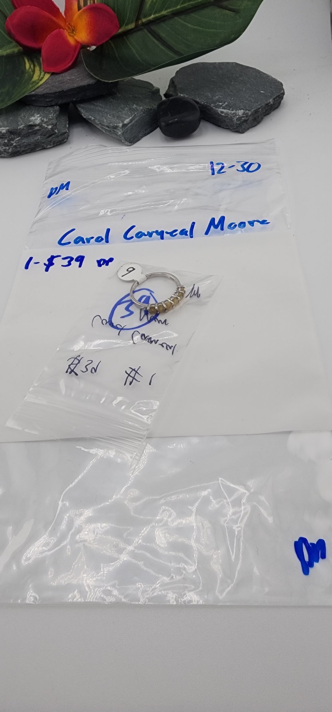 PM SHOW 48HR - RESERVED FOR: Carol Carneal Moore - 12/30/2025 tiktok Live Show - 1 Sterling Silver Items