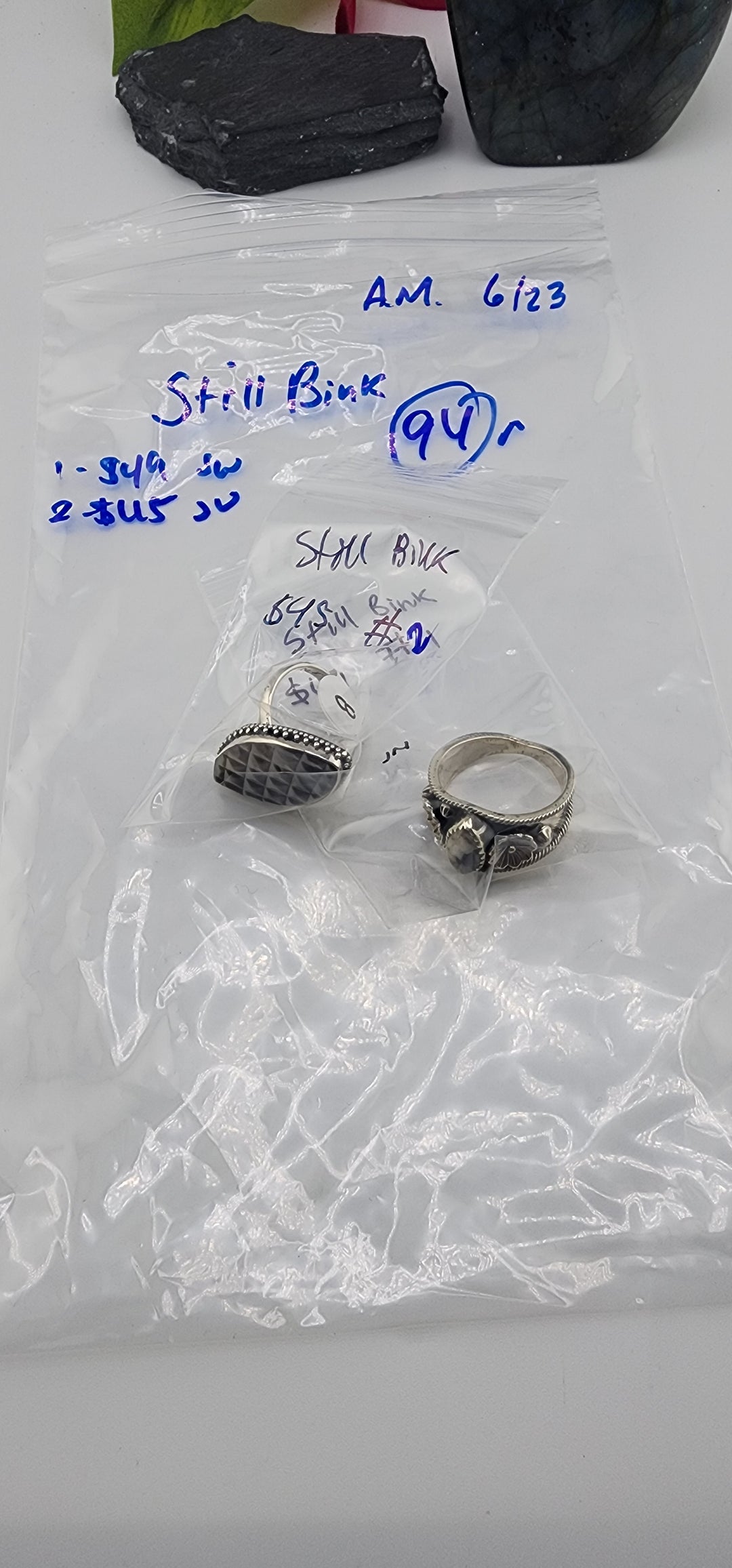 RESERVED FOR: Still Bink- 6/23/2025 tiktok A.M Live Show -2 Sterling Silver Items