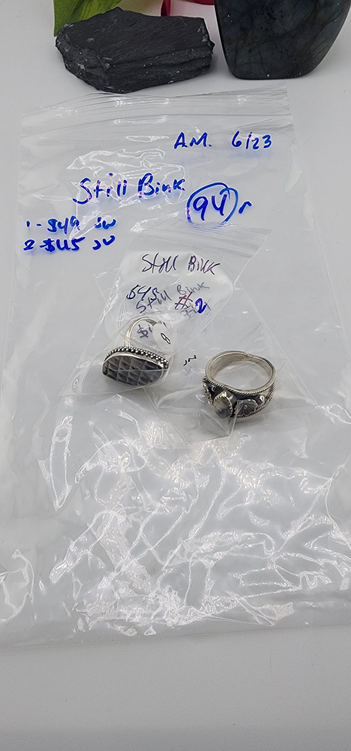 RESERVED FOR: Still Bink- 6/23/2025 tiktok A.M Live Show -2 Sterling Silver Items