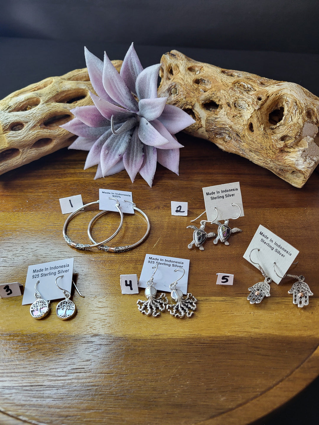 RESERVED FOR: lorena 8/4/24- 5 Sterling Silver Items