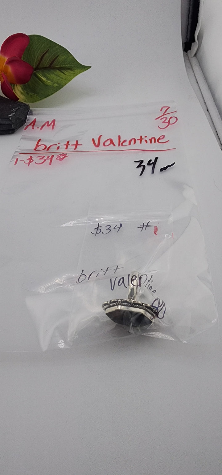 AM SHOW 48HR - RESERVED FOR: britt valentine - 7/30/2025 FL tiktok Live Show - 1 Sterling Silver Items