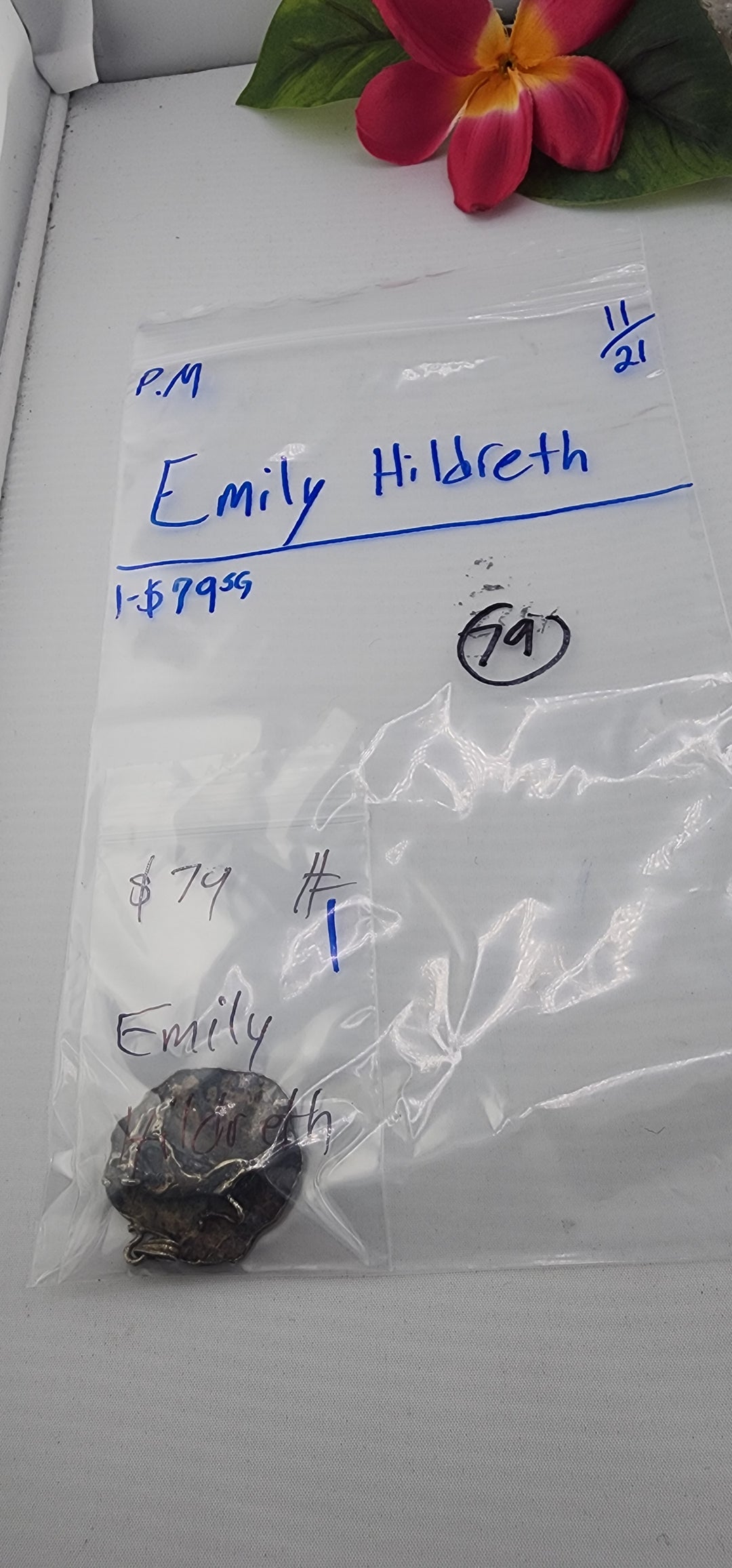 PM SHOW 48HR - RESERVED FOR: Emily Hildreth - 11/21/2025 tiktok Live Show - 1 Sterling Silver Items