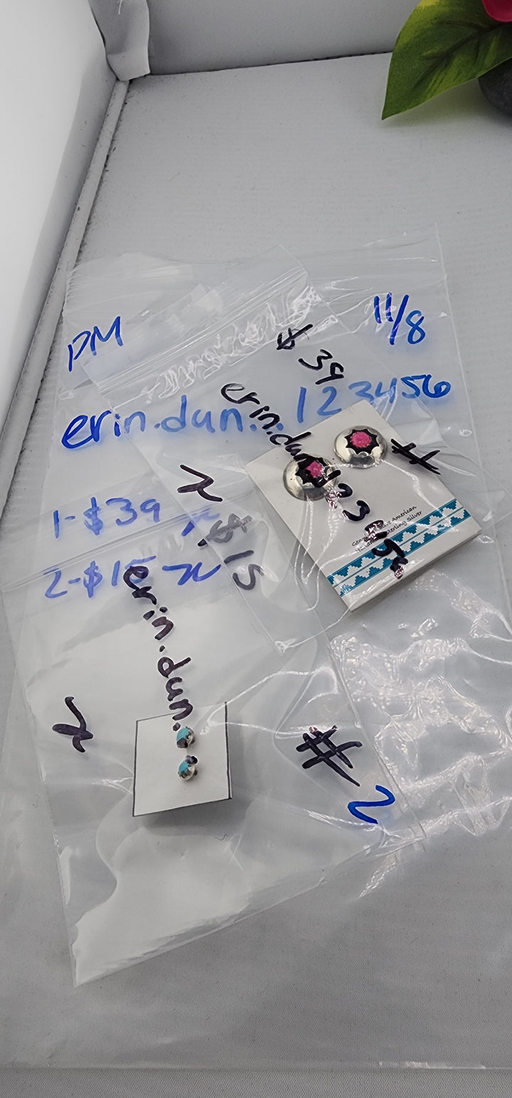 PM SHOW 48HR - RESERVED FOR: erin.dun...123456 - 11/8/2025 tiktok Live Show - 2 Sterling Silver Items