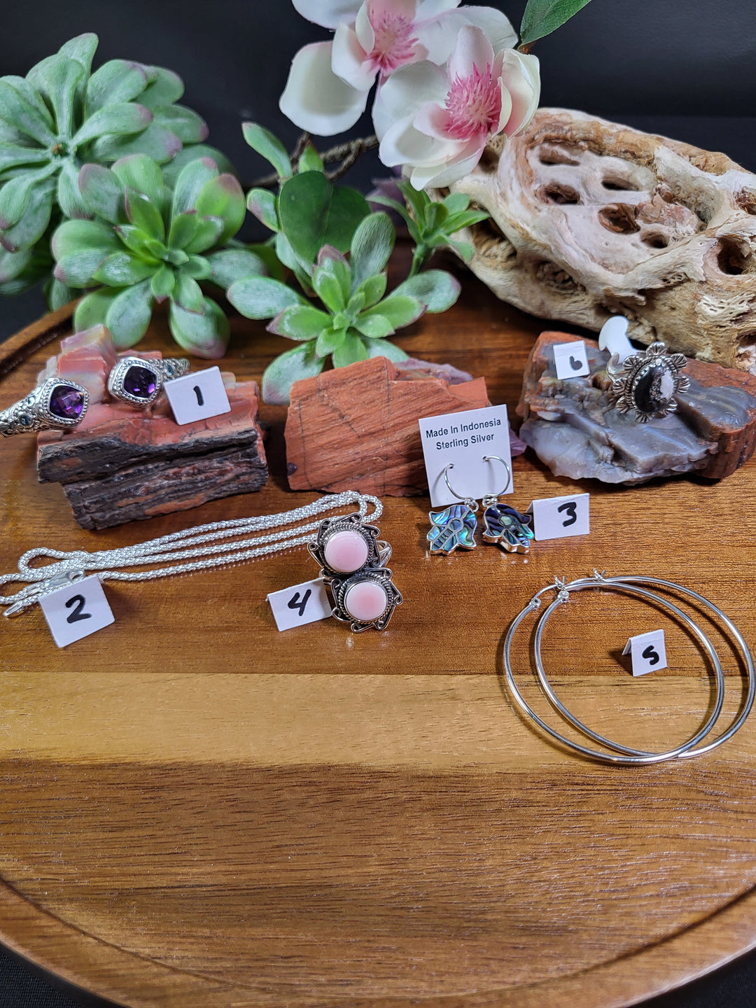 RESERVED FOR: Bee_Bee_girl 7/21/24- 9 Sterling Silver Items