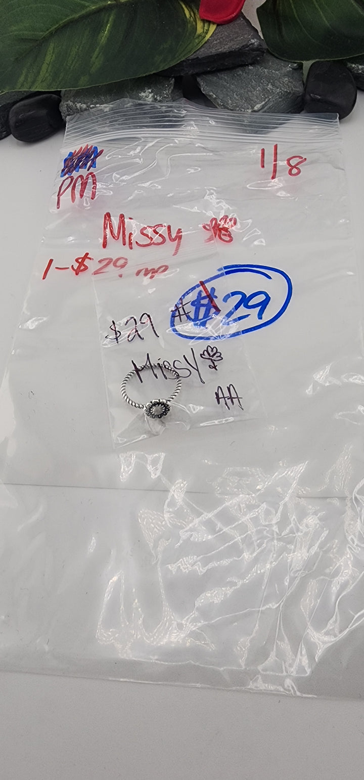 Custom sterling silver items - AM SHOW RESERVED FOR: Missy🍀 - 1/8/2026