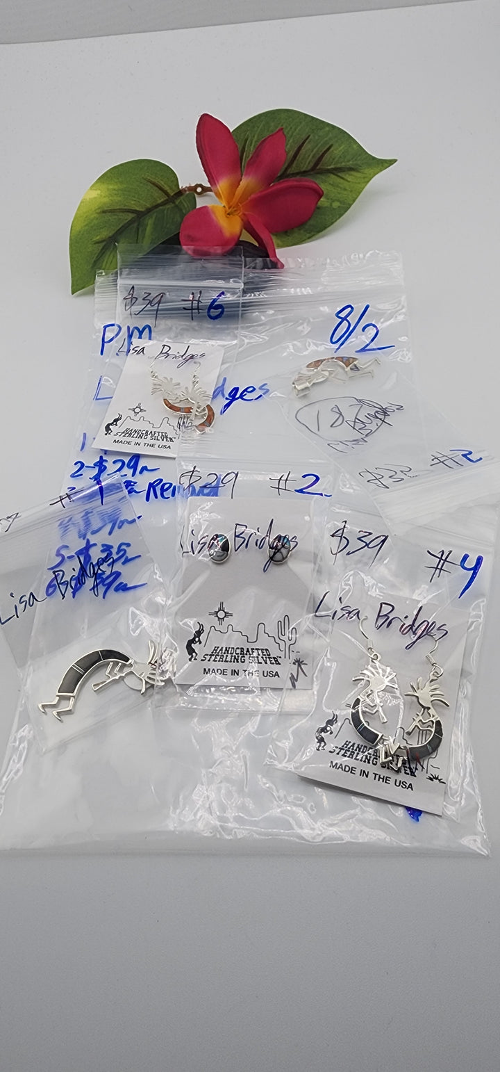 PM SHOW 48HR - RESERVED FOR: Lisa Bridges  - 8/2/2025 FL tiktok Live Show - 6 Sterling Silver Items