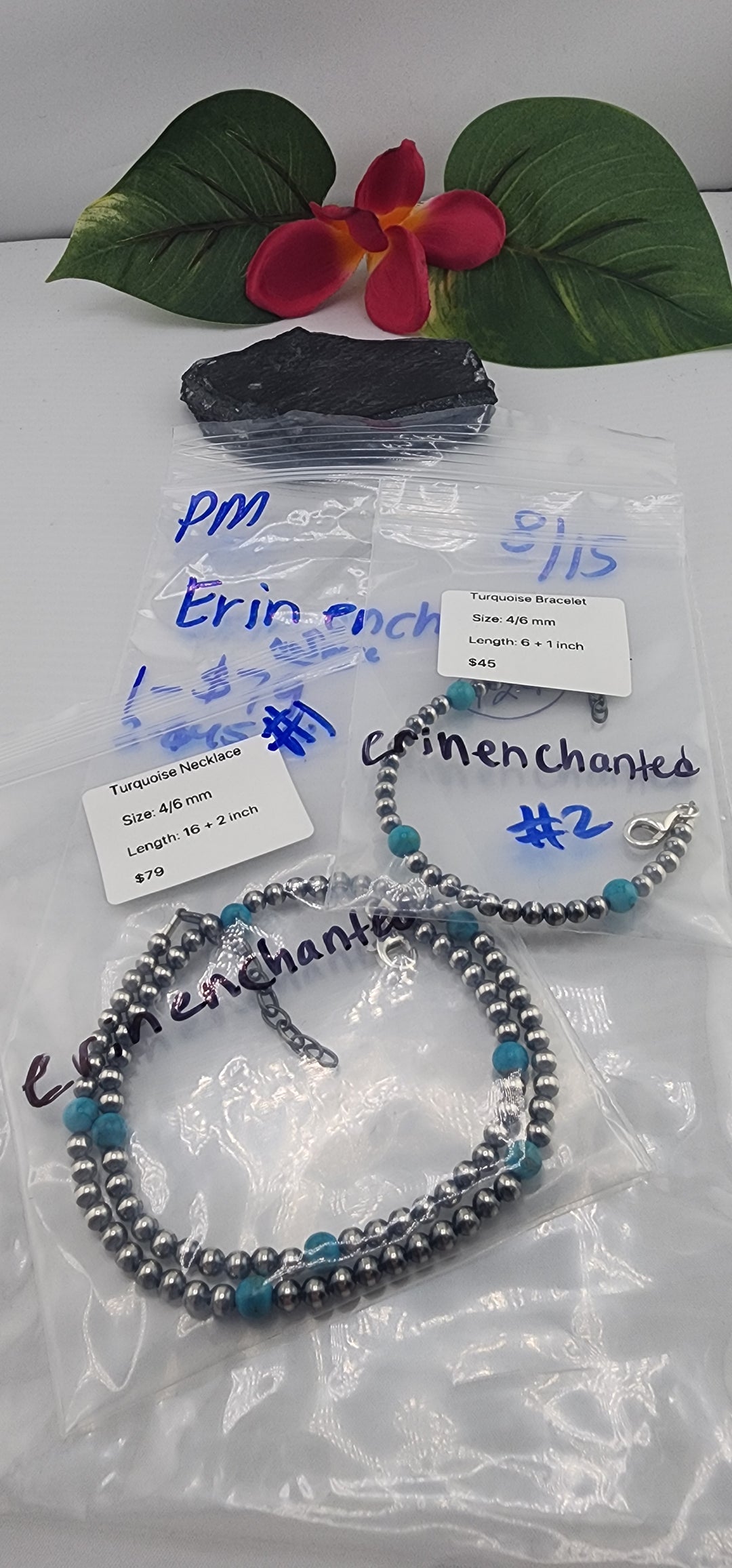 PM SHOW 48HR - RESERVED FOR:  erinenchanted- 8/15/2025 FL tiktok Live Show -2  Sterling Silver Items
